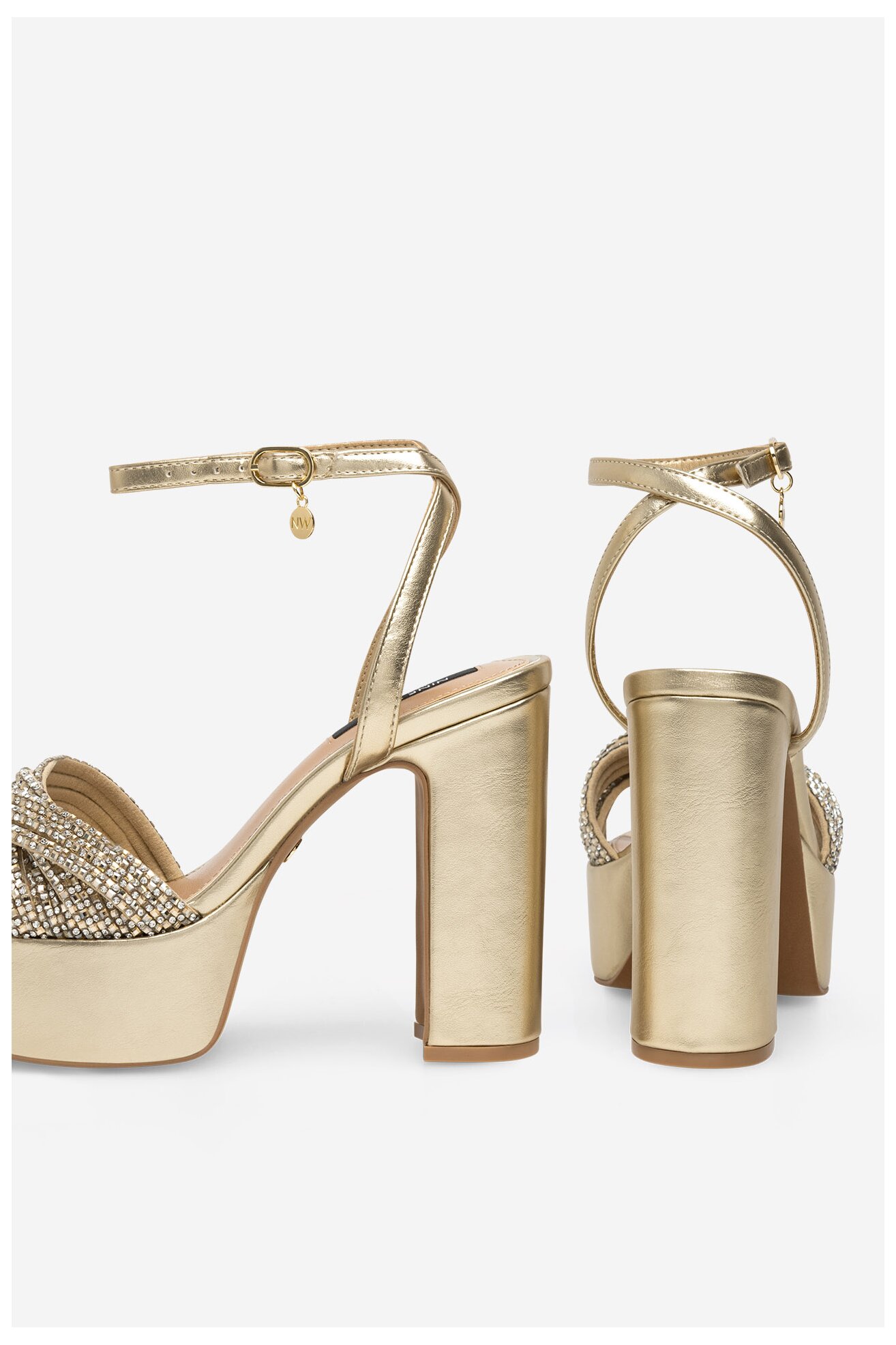 Сандали NINE WEST WFA2736-1 ЗЛАТИСТ