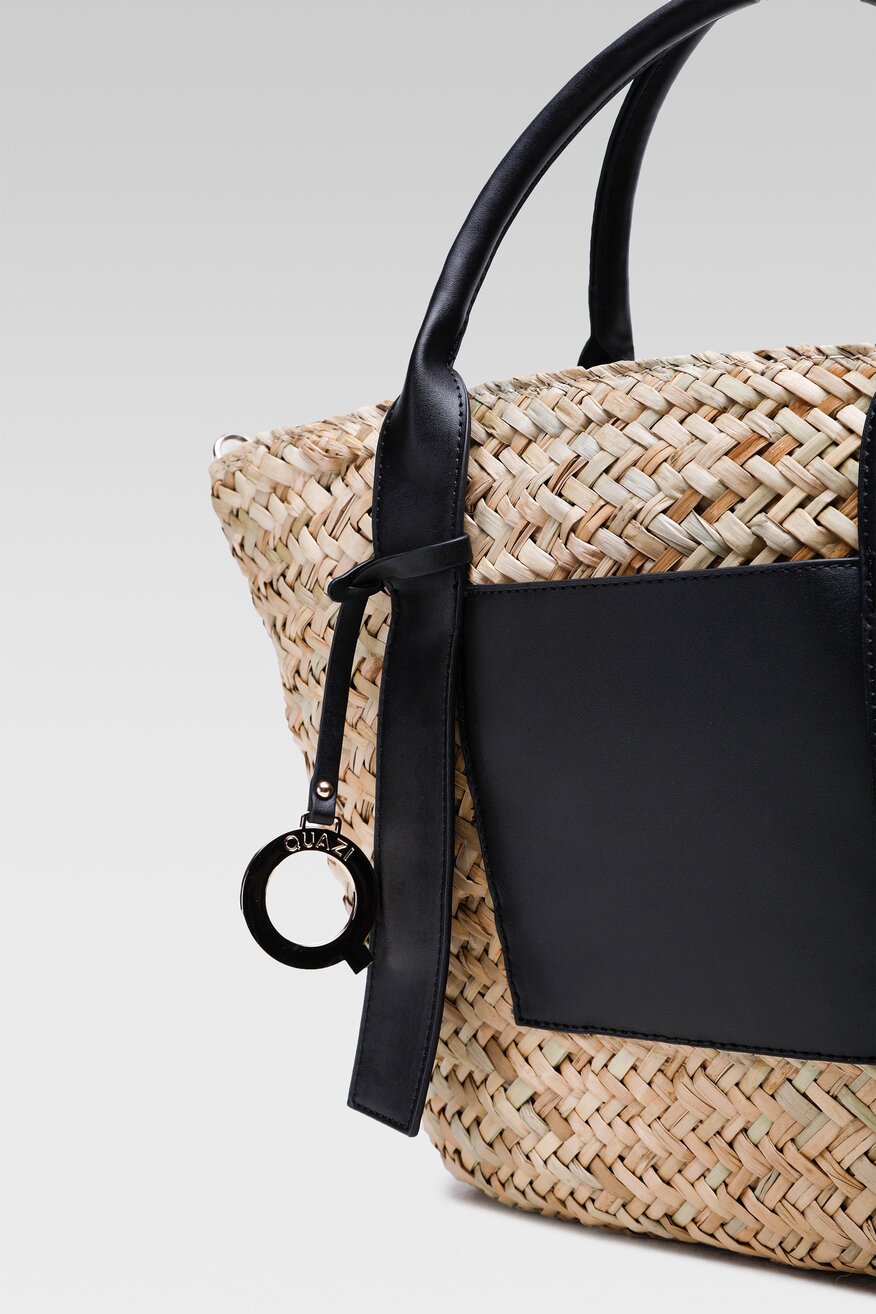 Quazi - Torba duża pleciona shopper - 5904248788803