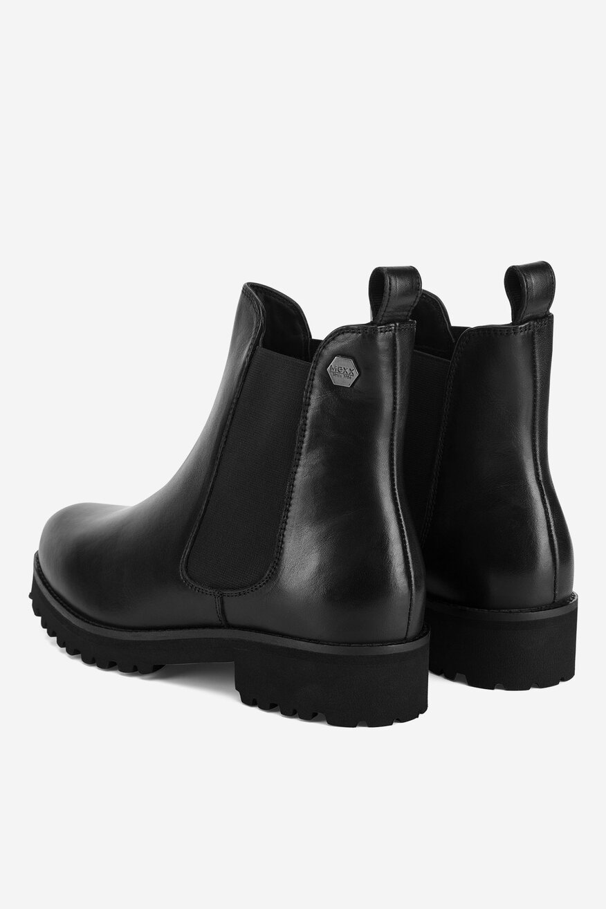 Mexx - Sztyblety skórzane ocieplane - 5903419037184
