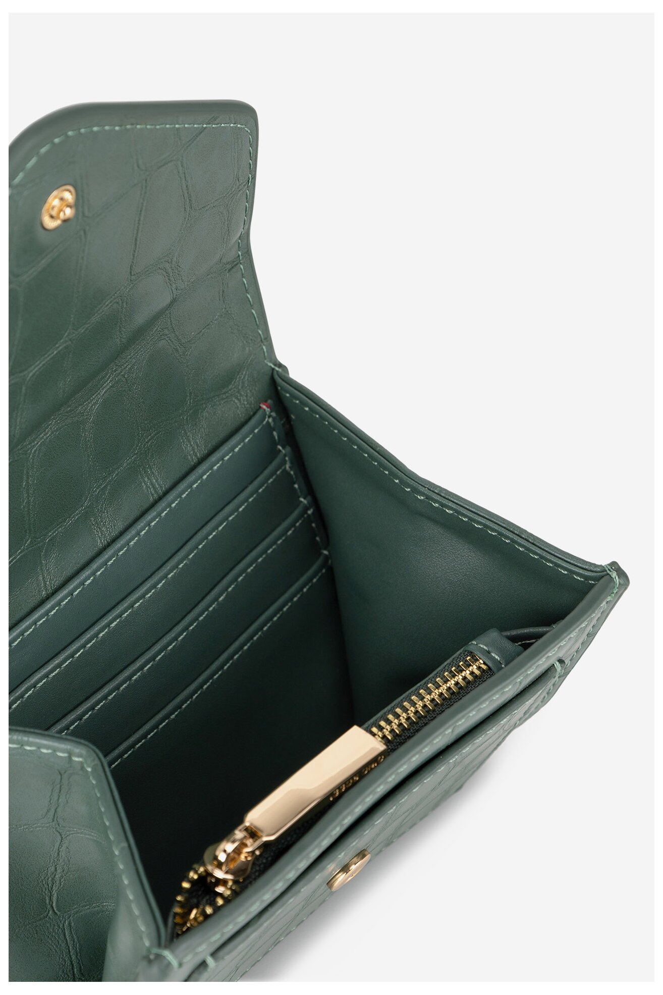 Ženski novčanik Gino Rossi 4W1-005-AW24 ZELENA