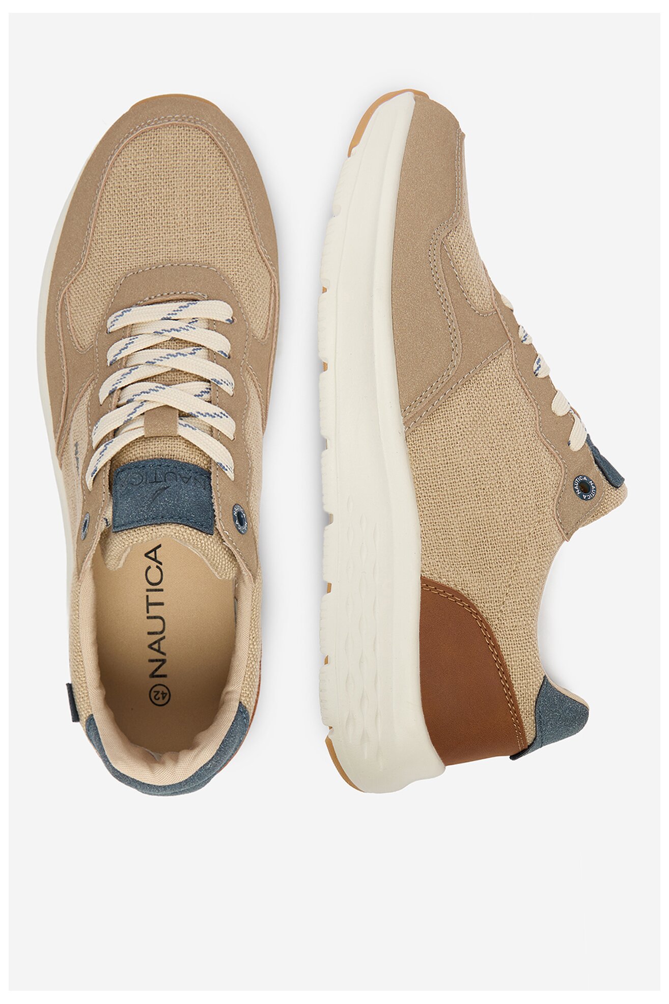 Sneakers NAUTICA CWBEO-BASILIO-01 Beżowy