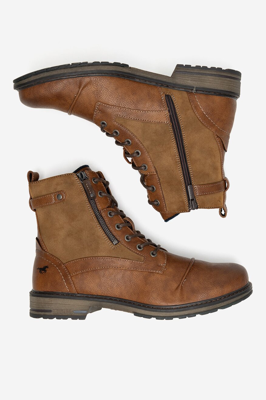 
                Черевики Mustang КОРИЧНЕВИЙ - 5905588869481