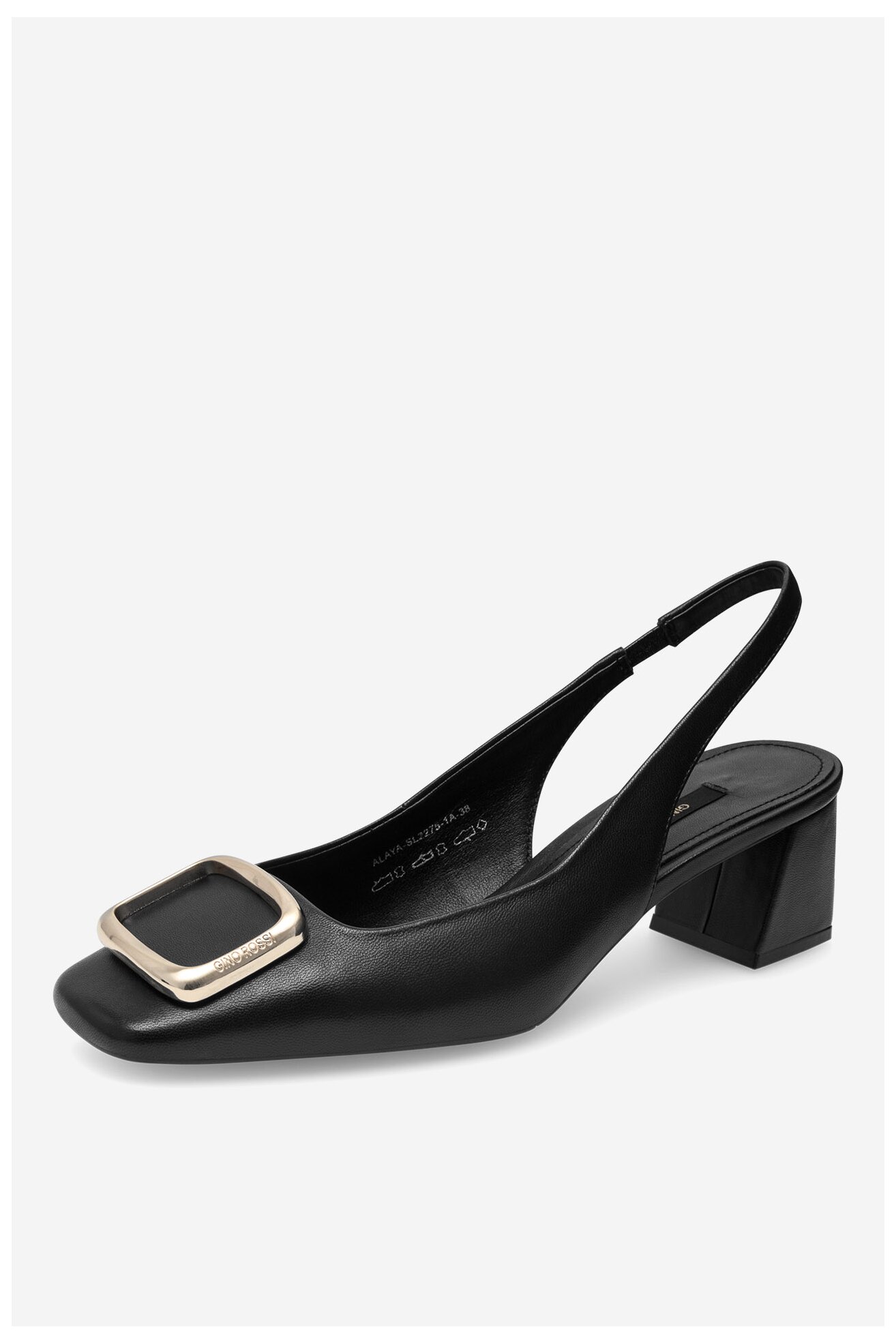 Czółenka Gino Rossi ALAYA-SL2275-1A Czarny