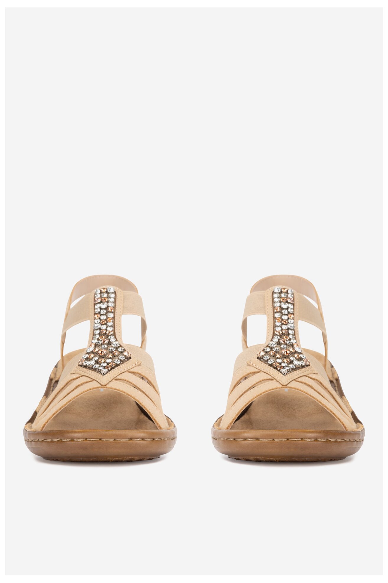 Sandały Rieker 60803-20 Brązowy