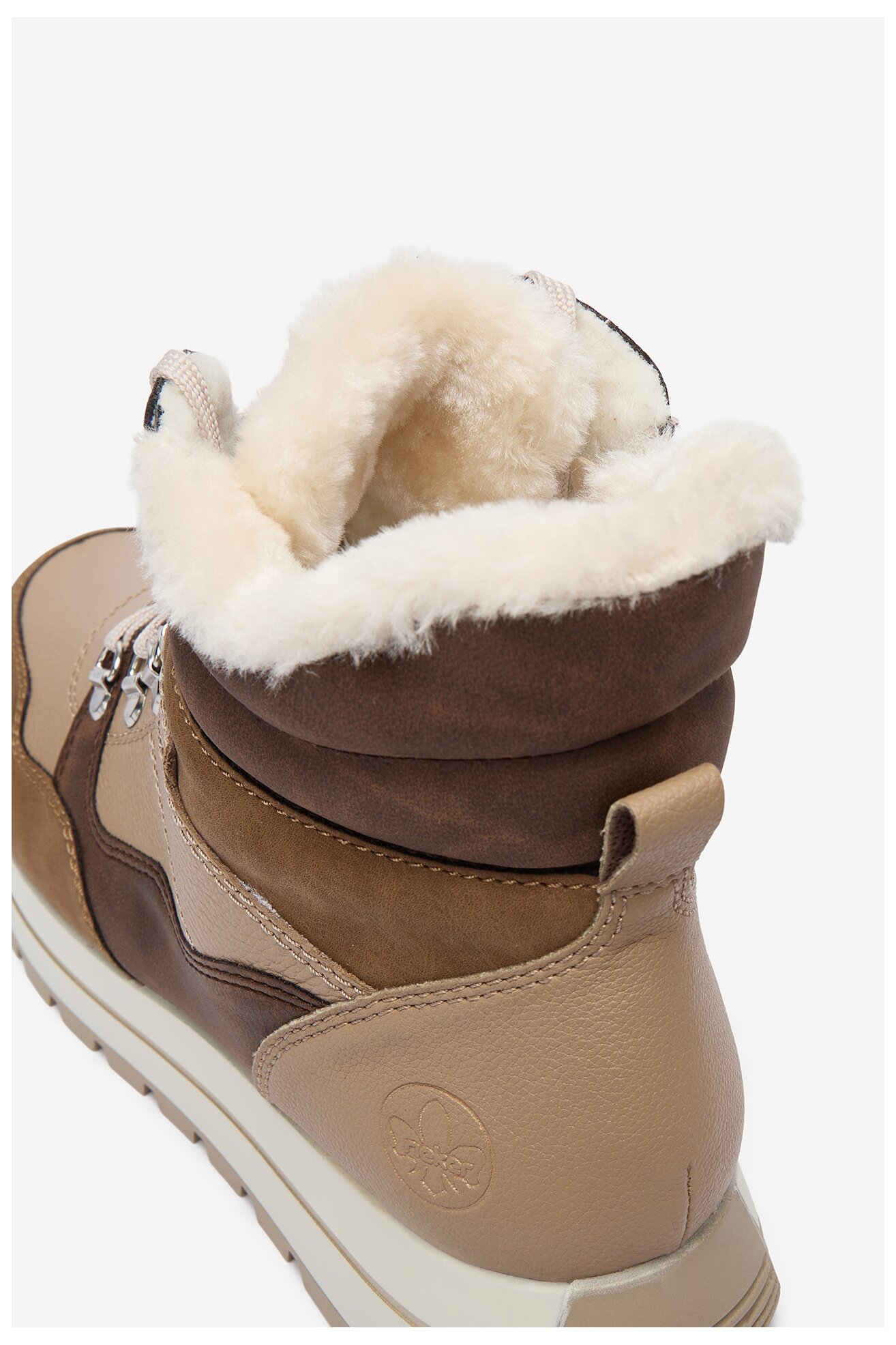 Trzewiki Rieker CEO-N4002-20 Beżowy