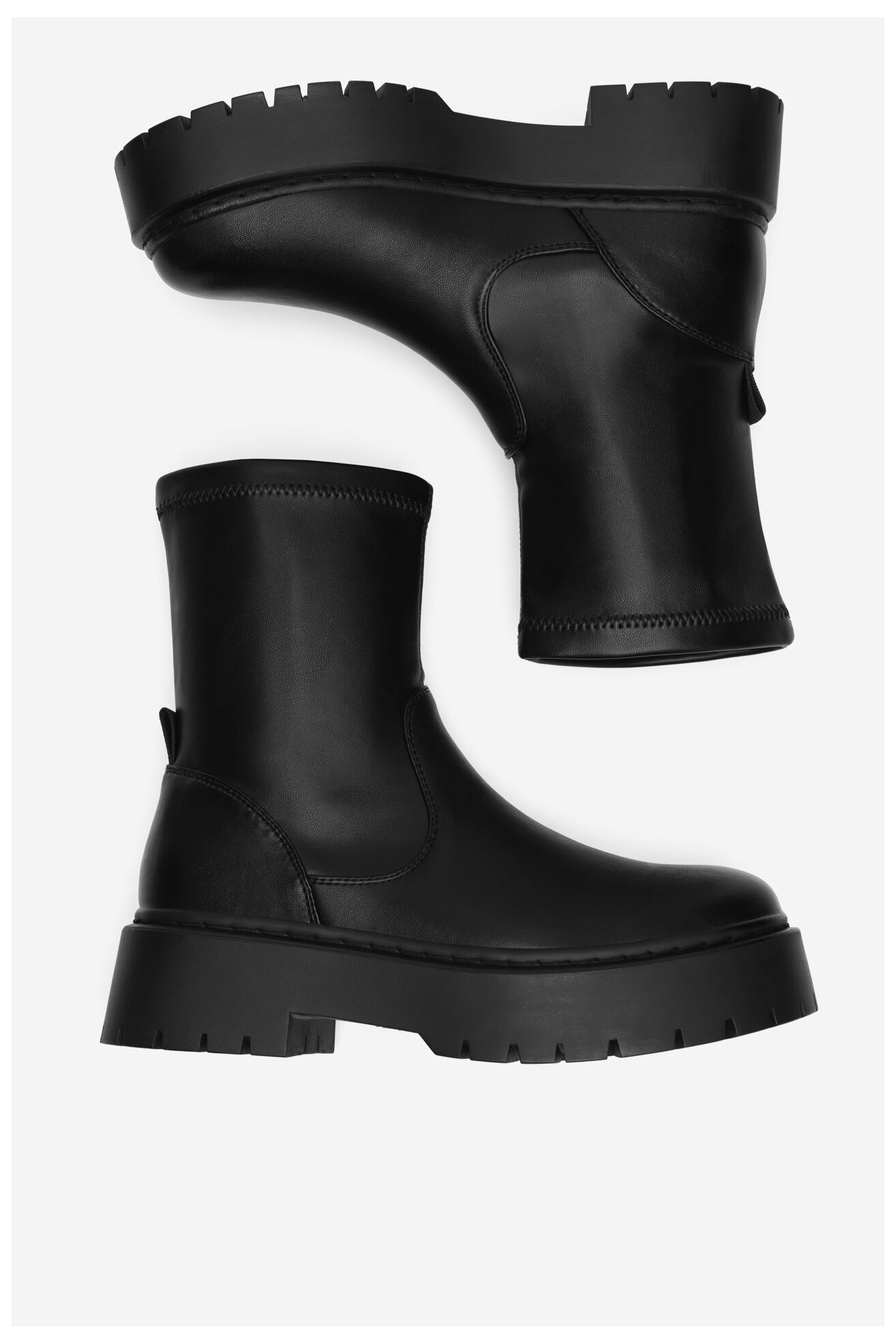 Botki DeeZee HY13123-41 Czarny