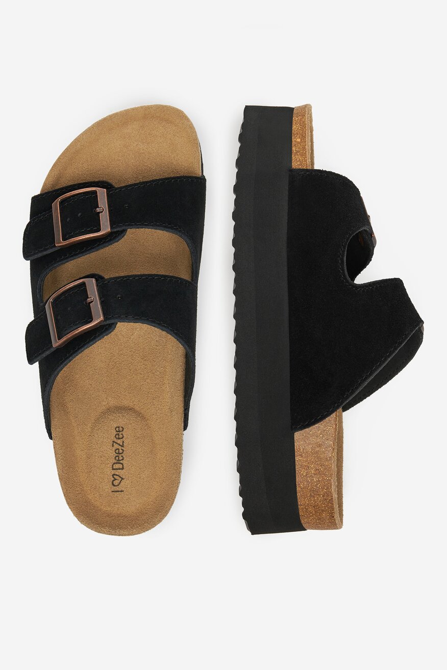 DeeZee - Klapki zamszowe - 5906751141458