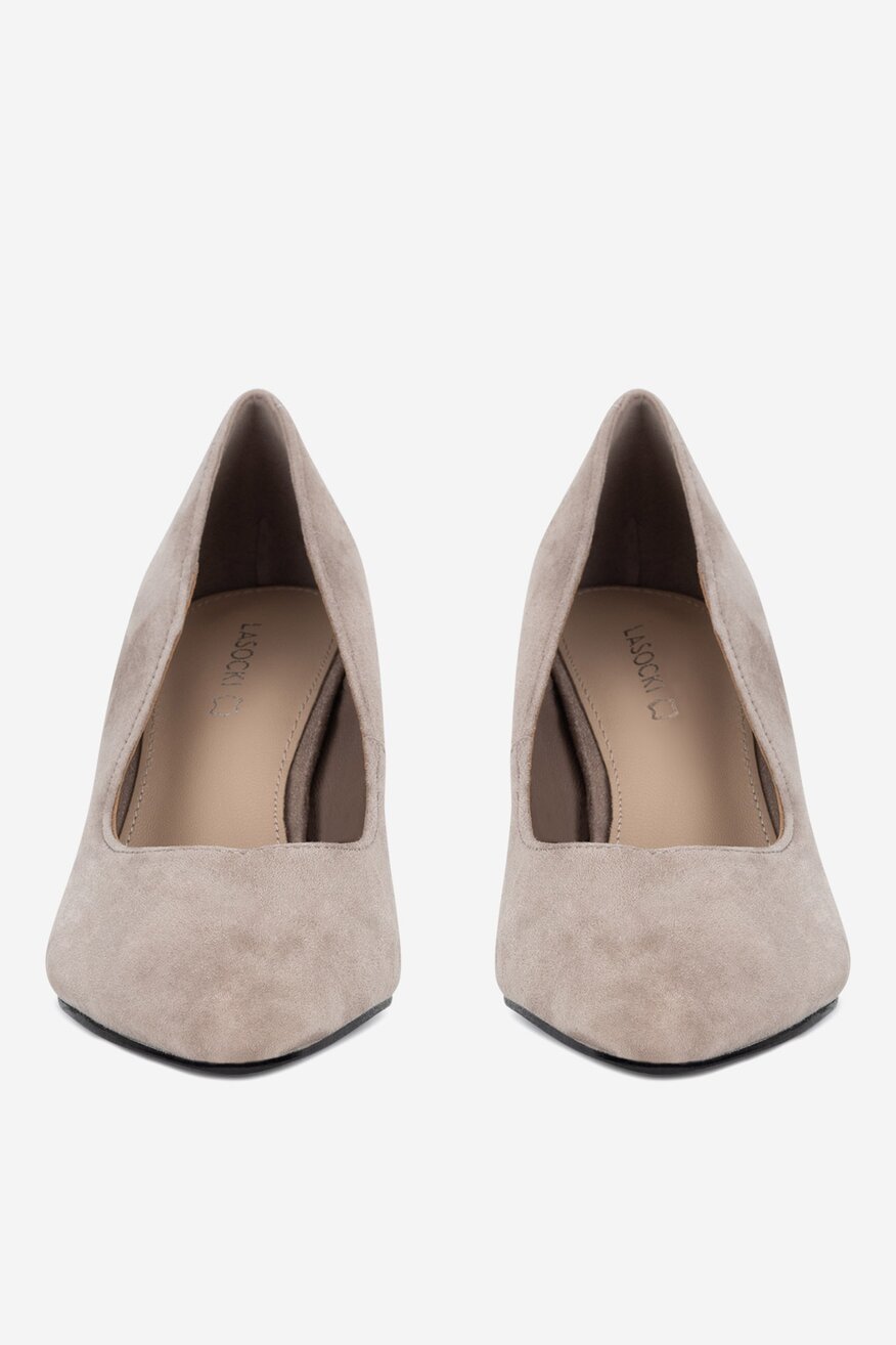 
                Lasocki - Czółenka zamszowe - 5905588780717