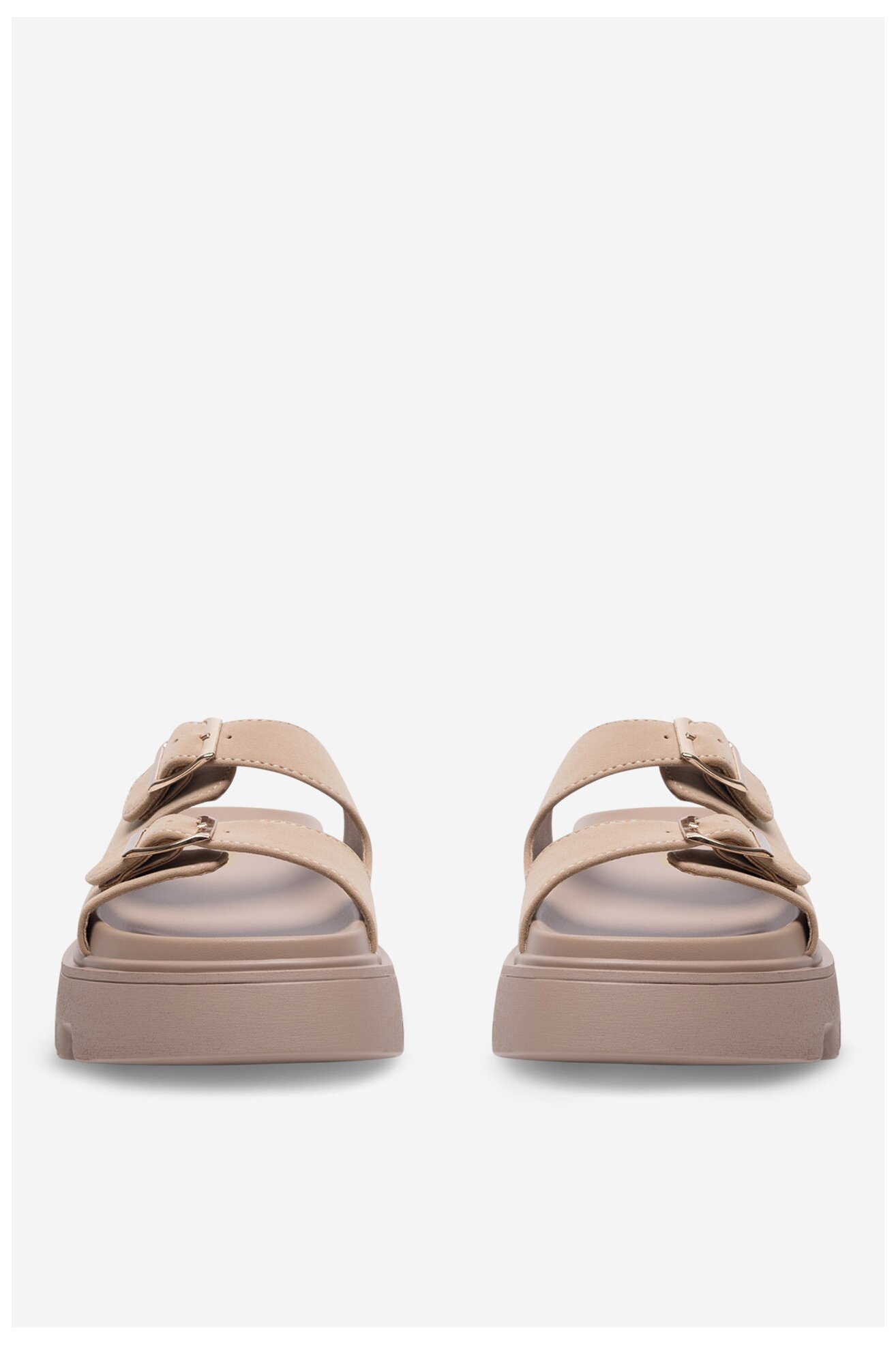 Klapki DeeZee HY86009-19 Beżowy