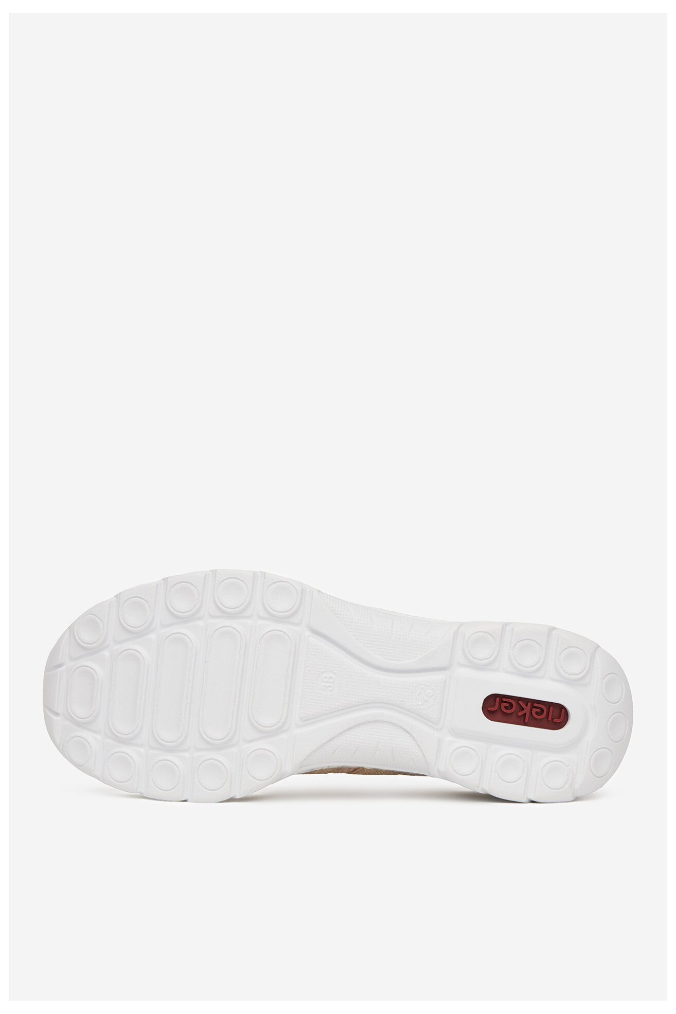 Półbuty Rieker L3281-62 Beżowy