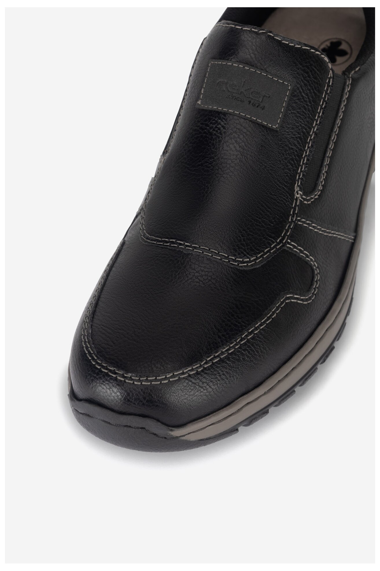 Półbuty Rieker 03355-00 Czarny