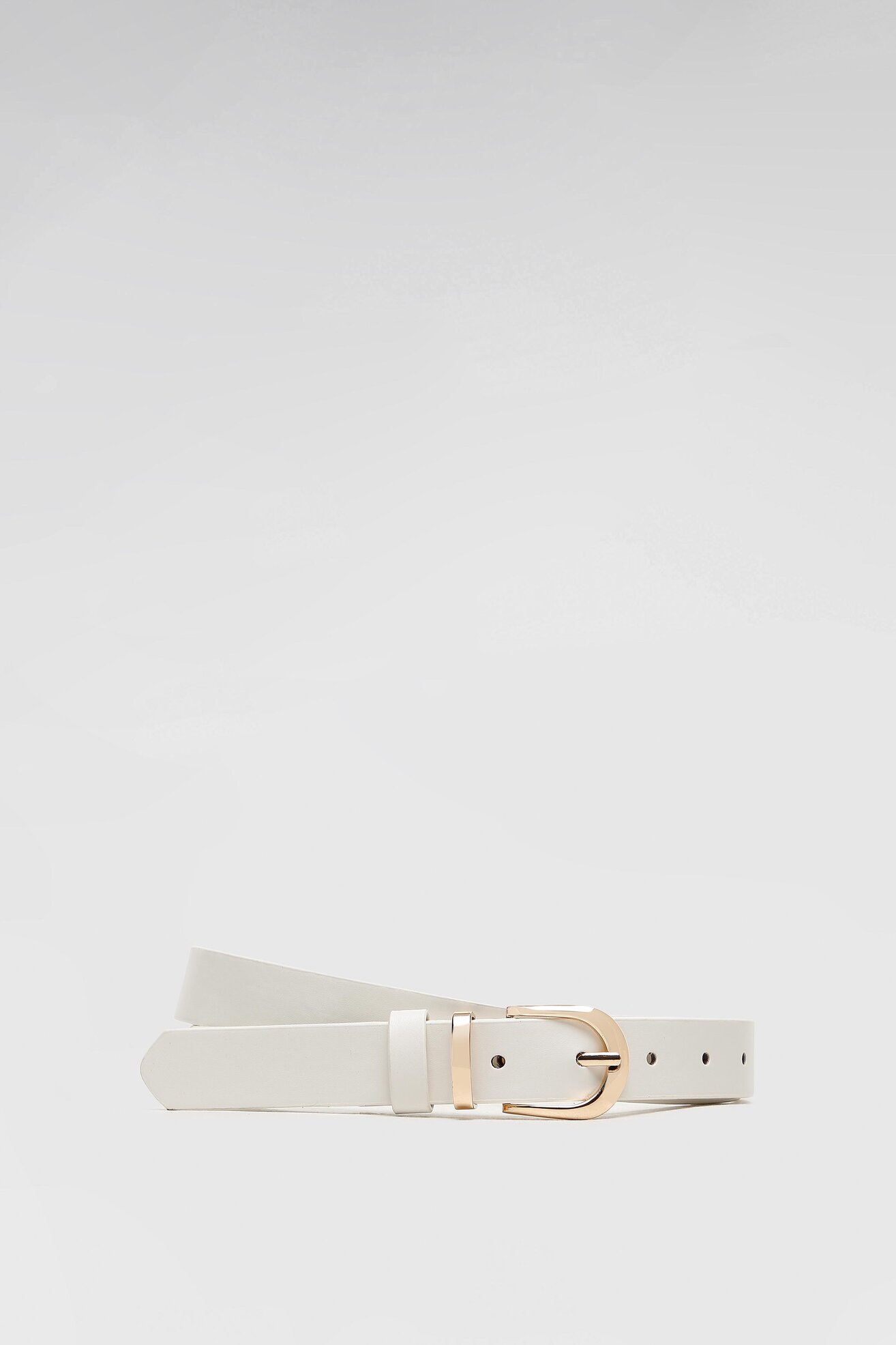 Pasek damski Jenny Fairy 4W2-018-SS22 Biały