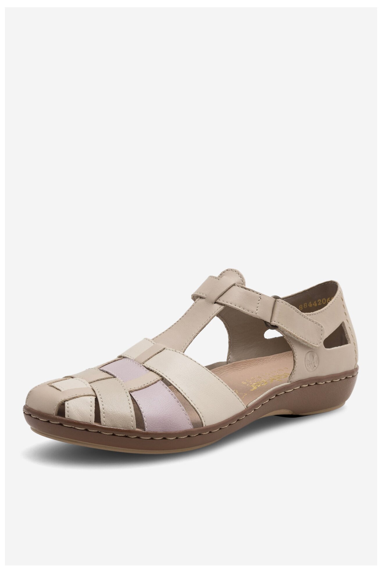 Sandały Rieker 45869-60 Beżowy