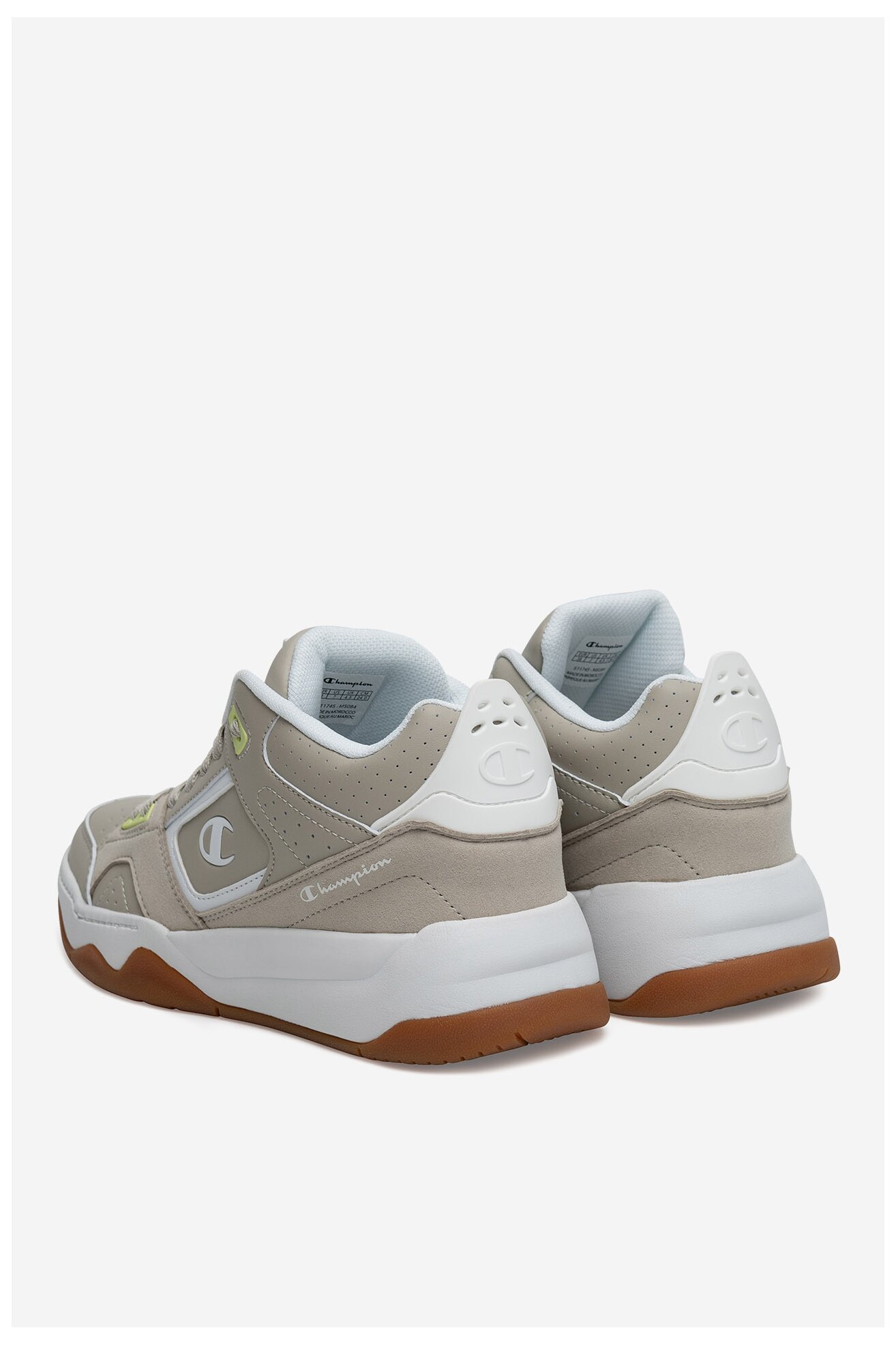 Sportovní obuv Champion OVERTIME MID S11745-MS084 BÉŽOVÁ