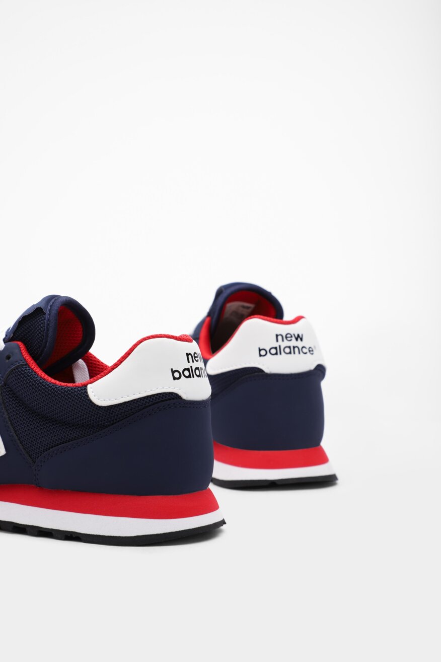 New Balance - Obuwie sportowe granatowe sznurowane - 5903698163055