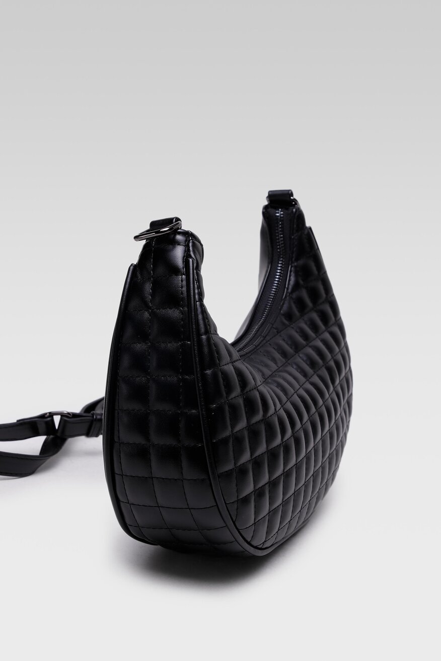 Jenny Fairy - Torebka pikowana czarna - 5904248214807