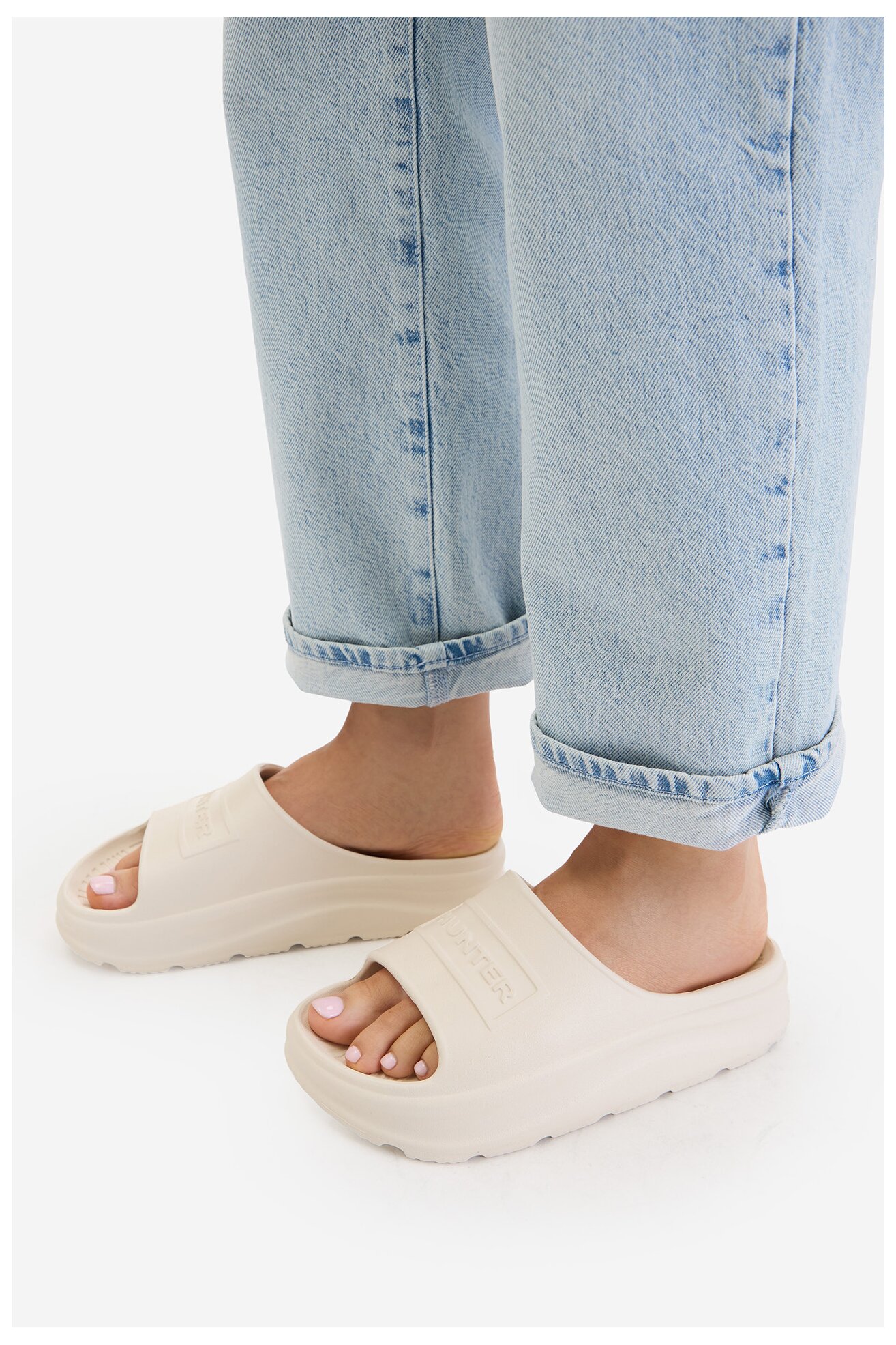 Klapki basenowe HUNTER CEO-840143A Beżowy