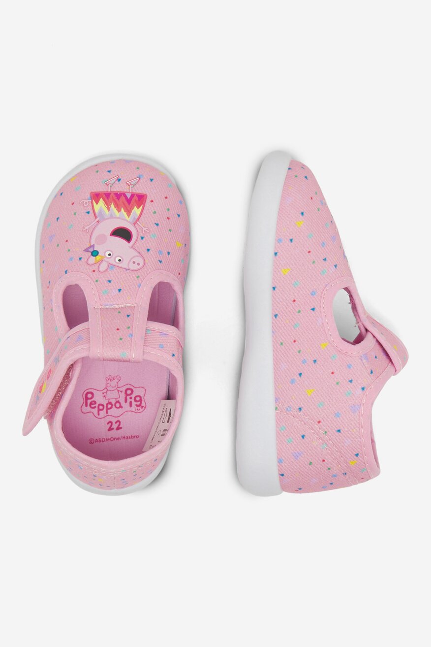 PEPPA PIG - Kapcie na rzepy - 5905588468721
