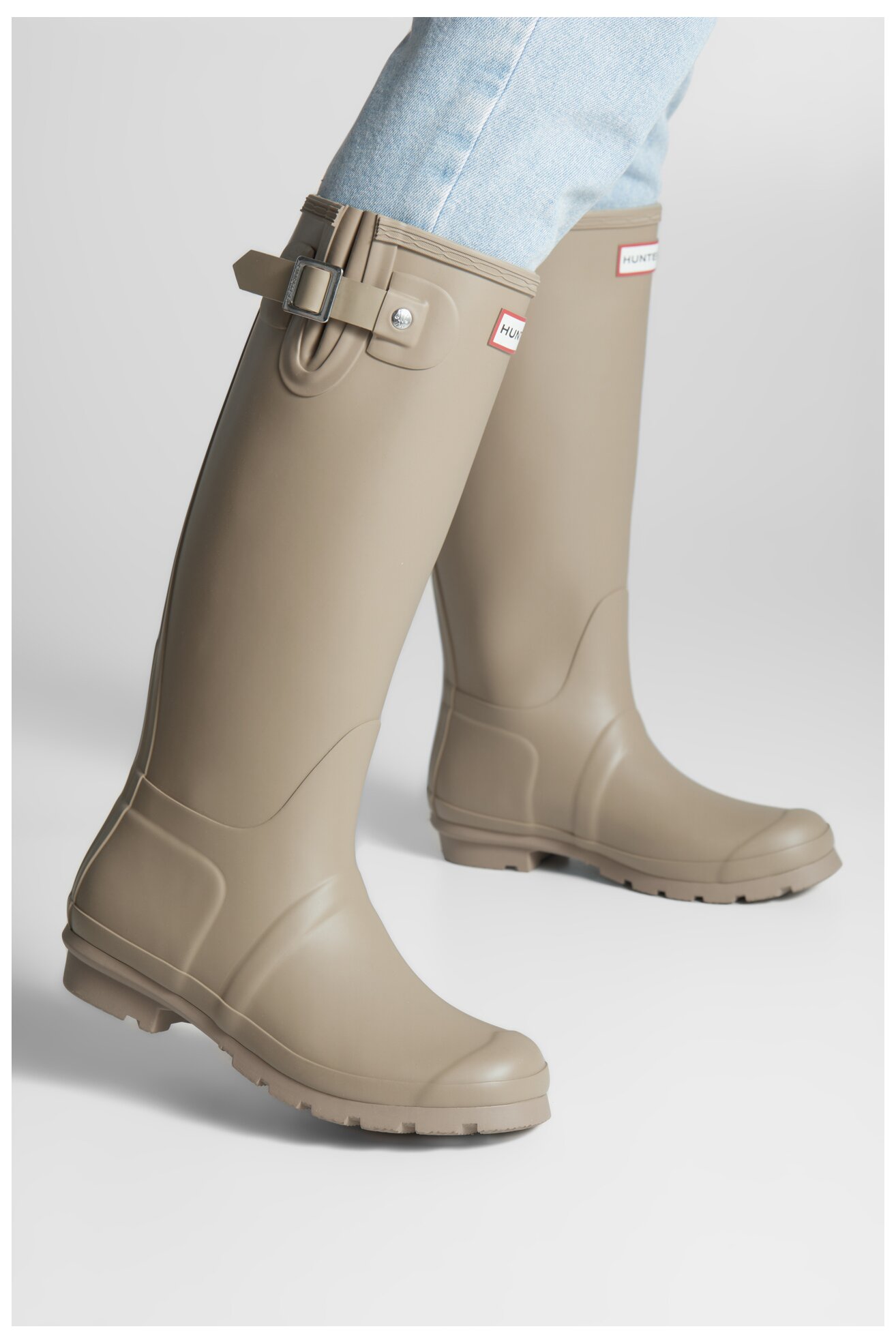 Kalosze HUNTER HFW-004 Beżowy ciemny