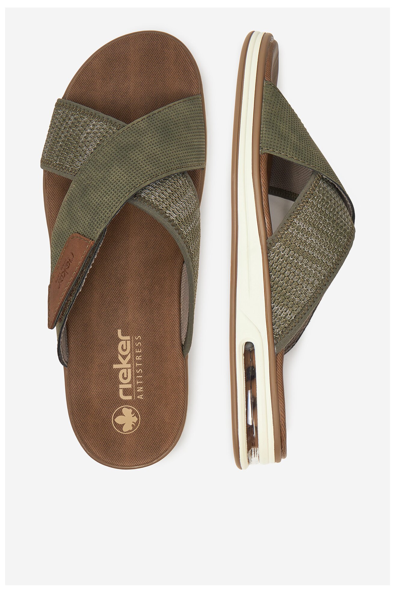 Джапанки Rieker 29083-52 ЗЕЛЕН