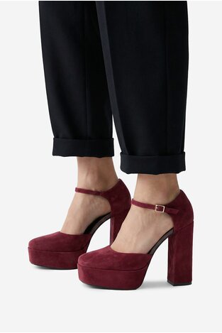 Туфлі-Човники EVA MINGE EO-NIKI-E340-70H БОРДОВИЙ