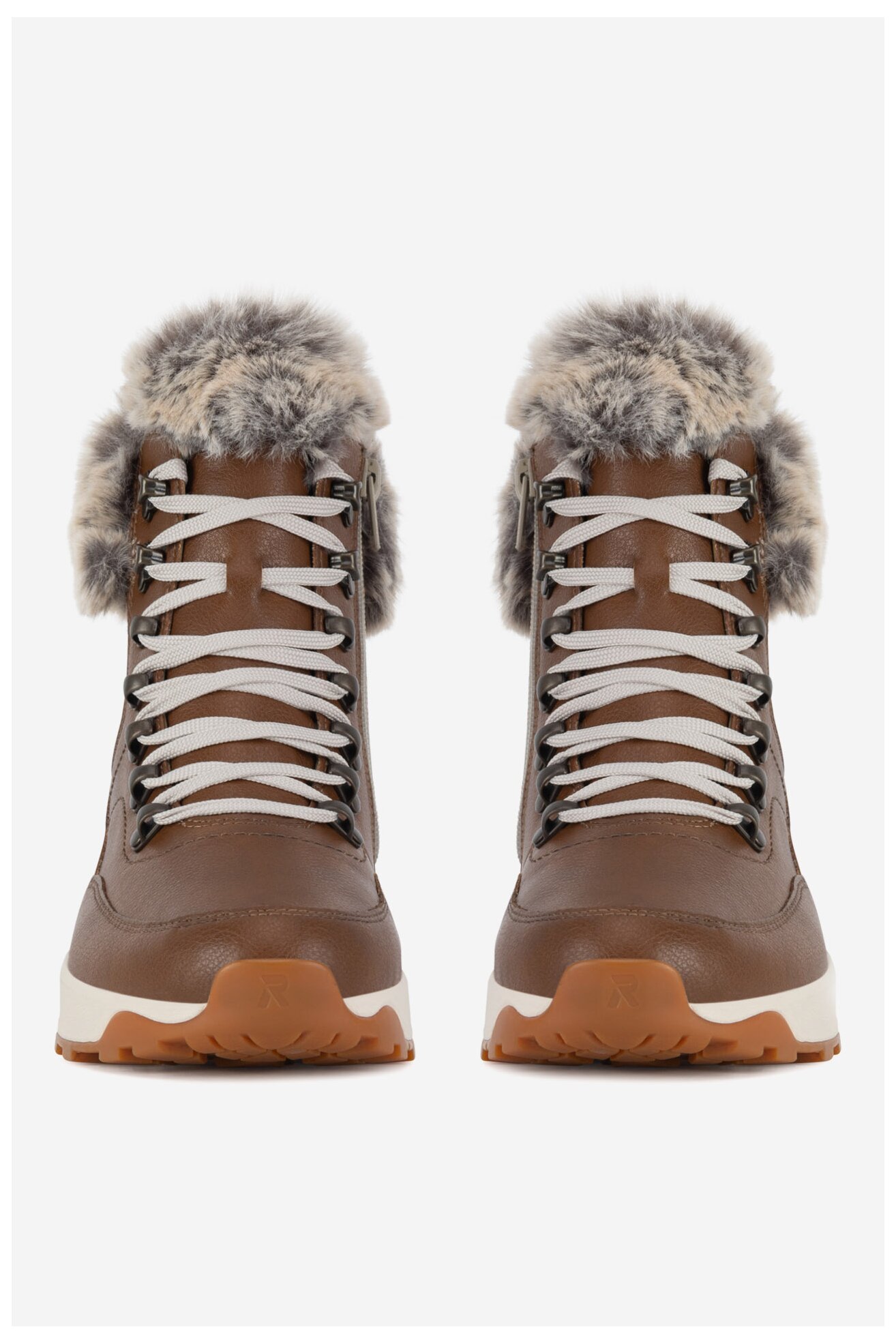 Trzewiki Rieker Revolution Lifestyle W0063-22 Brązowy