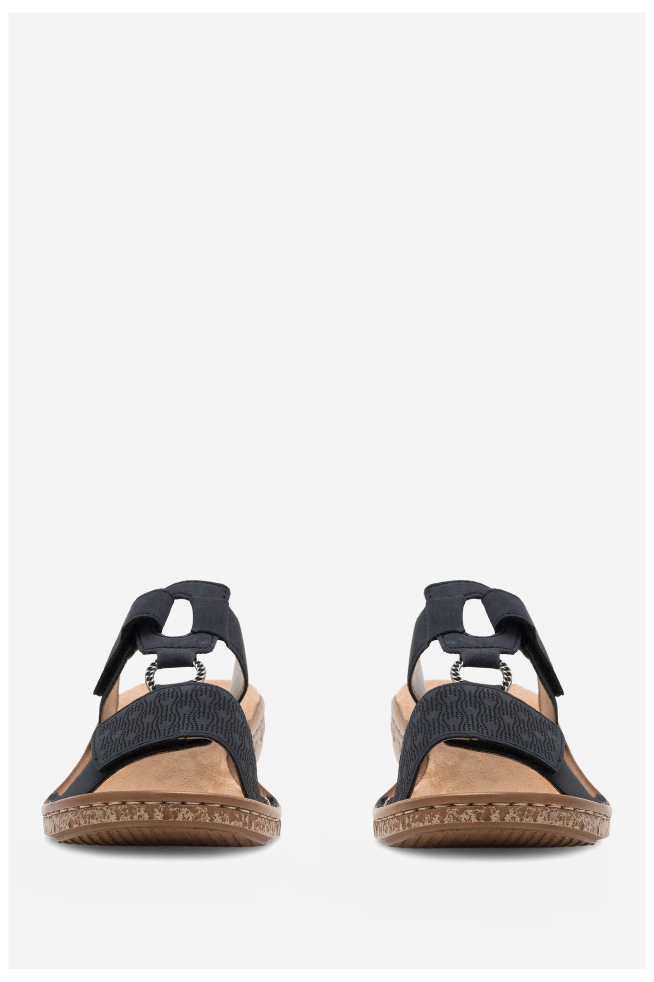 Klapki Rieker 62885-14 Niebieski