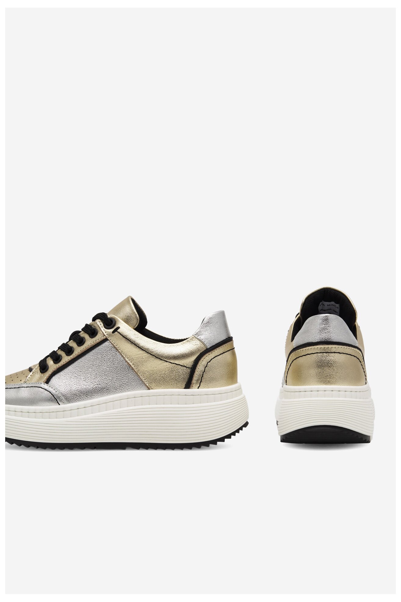 Sneakers EVA MINGE VANESSA-0481 Srebrny