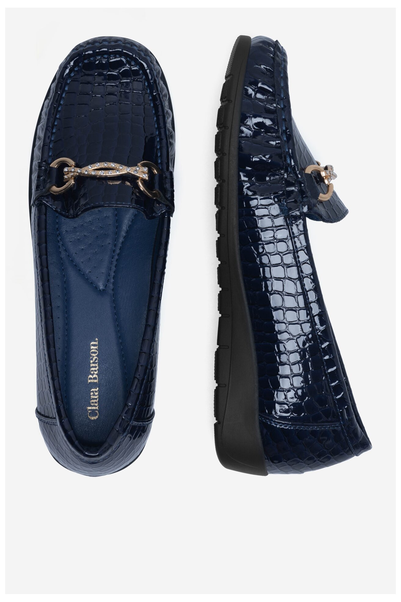 Mokaszin Clara Barson WYL0310-XX SÖTÉTKÉK