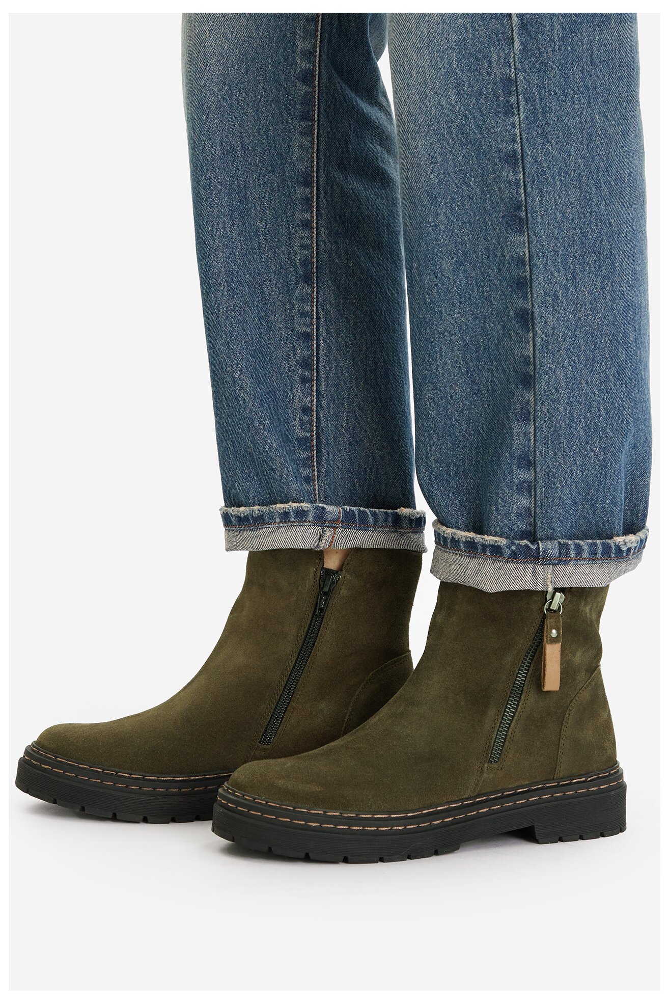 Botki Lasocki CEO-WI23-MICHAELA-03 Khaki