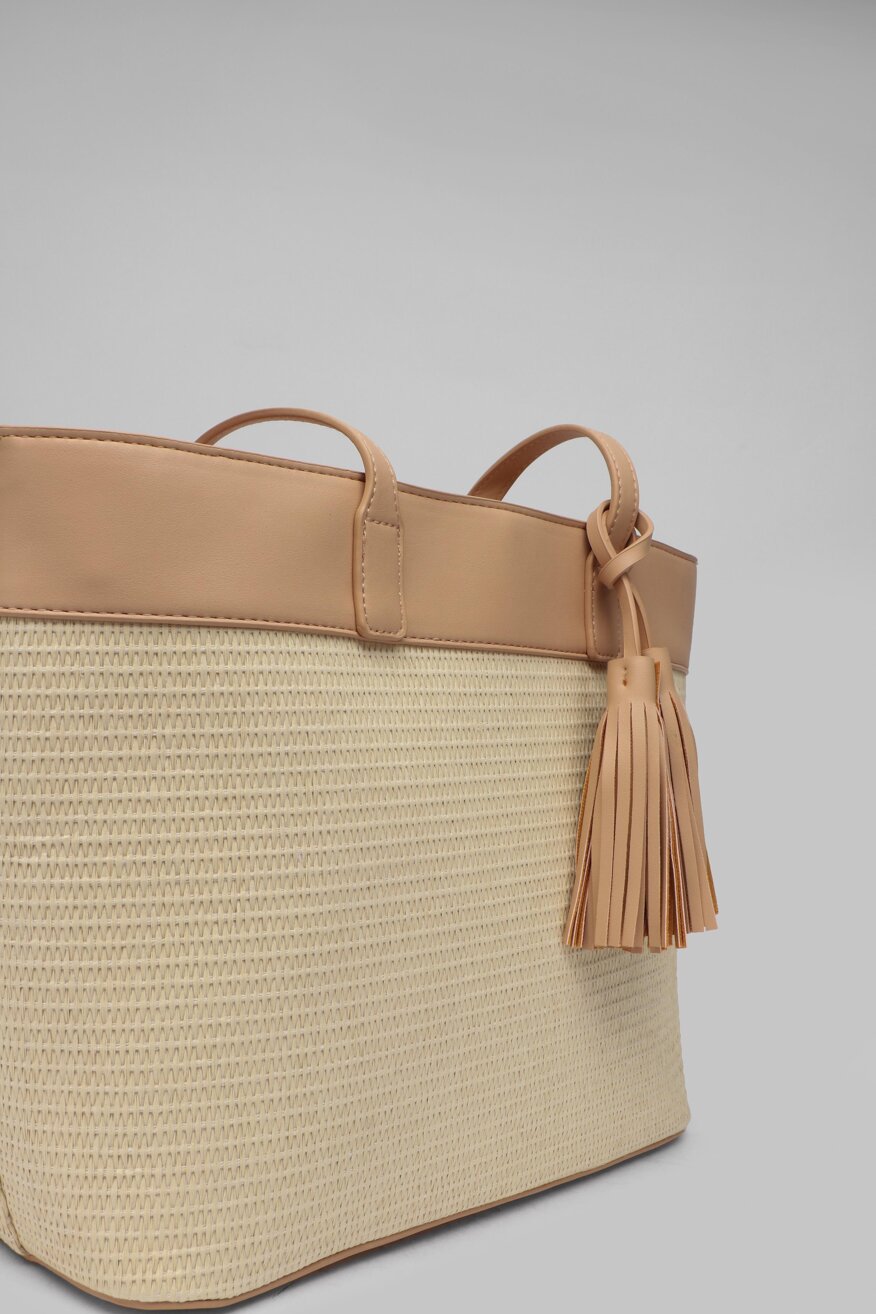 Jenny Fairy - Torebka z aplikacją beżowa - 5903698337357