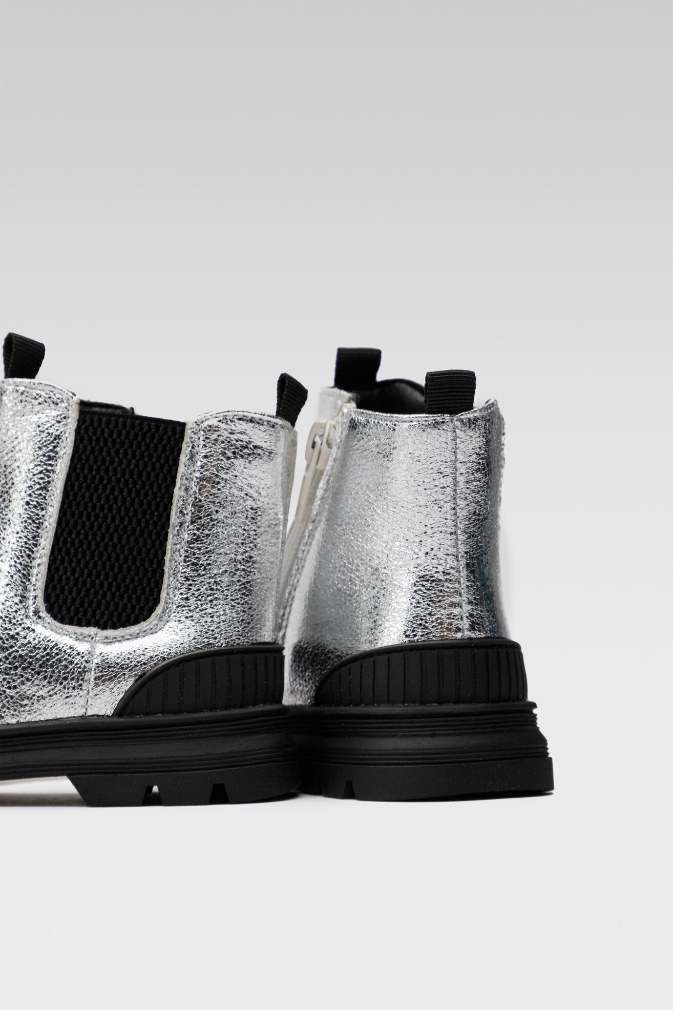 Botki Nelli Blu AVO-521-007 Srebrny