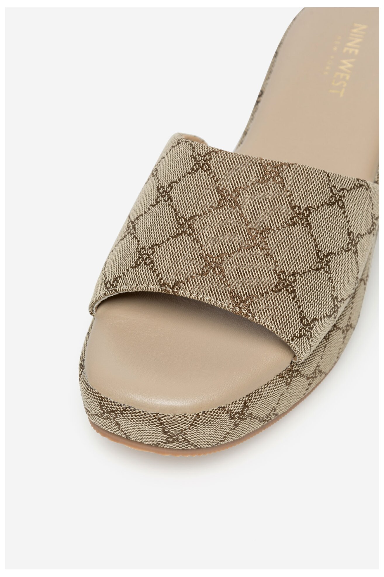 Șlapi NINE WEST WFA2789-1 BEJ