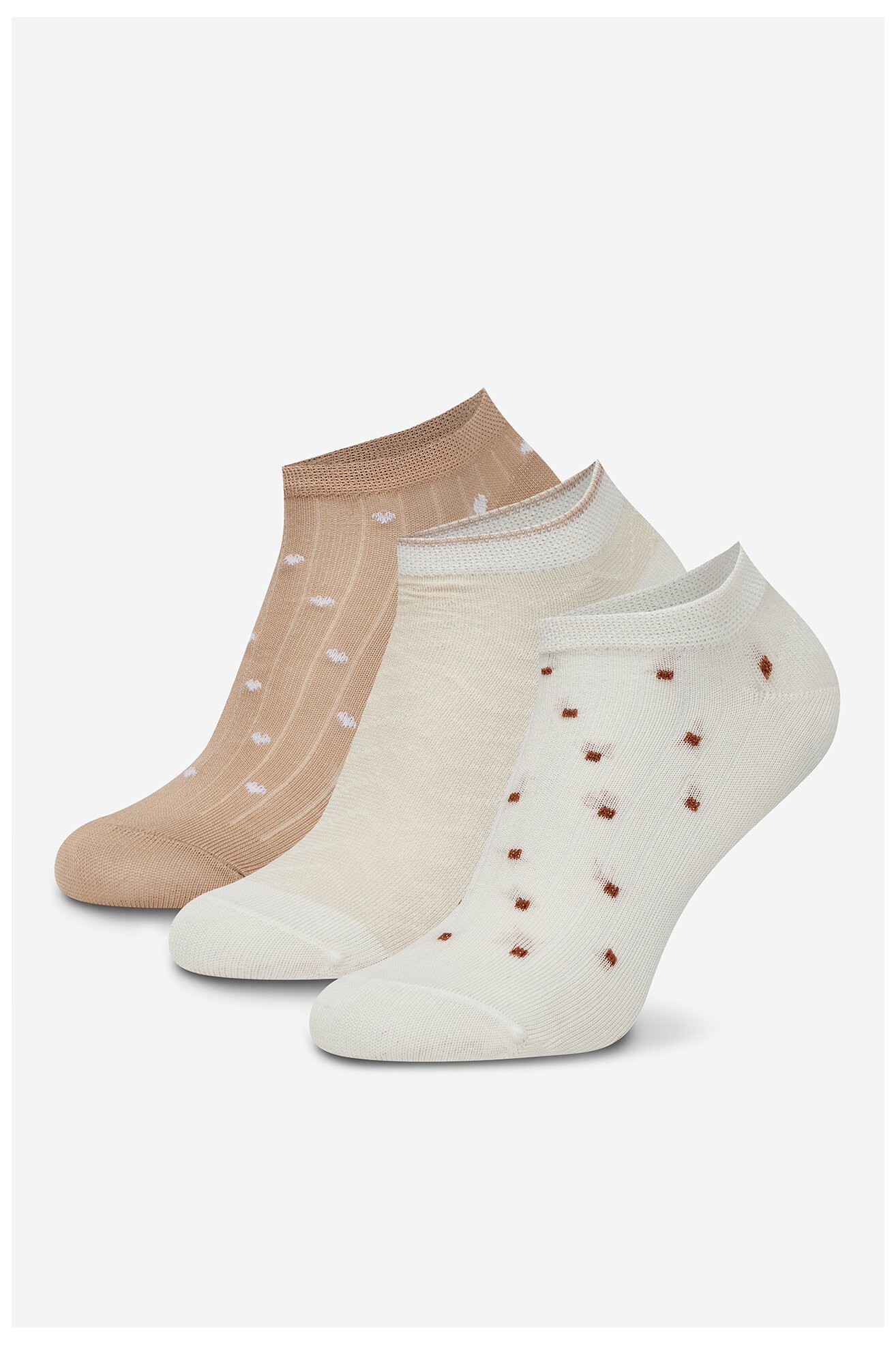 Soseste NINE WEST KR_NW_FRESITA_Z_SS25 (3 PACK) ALB