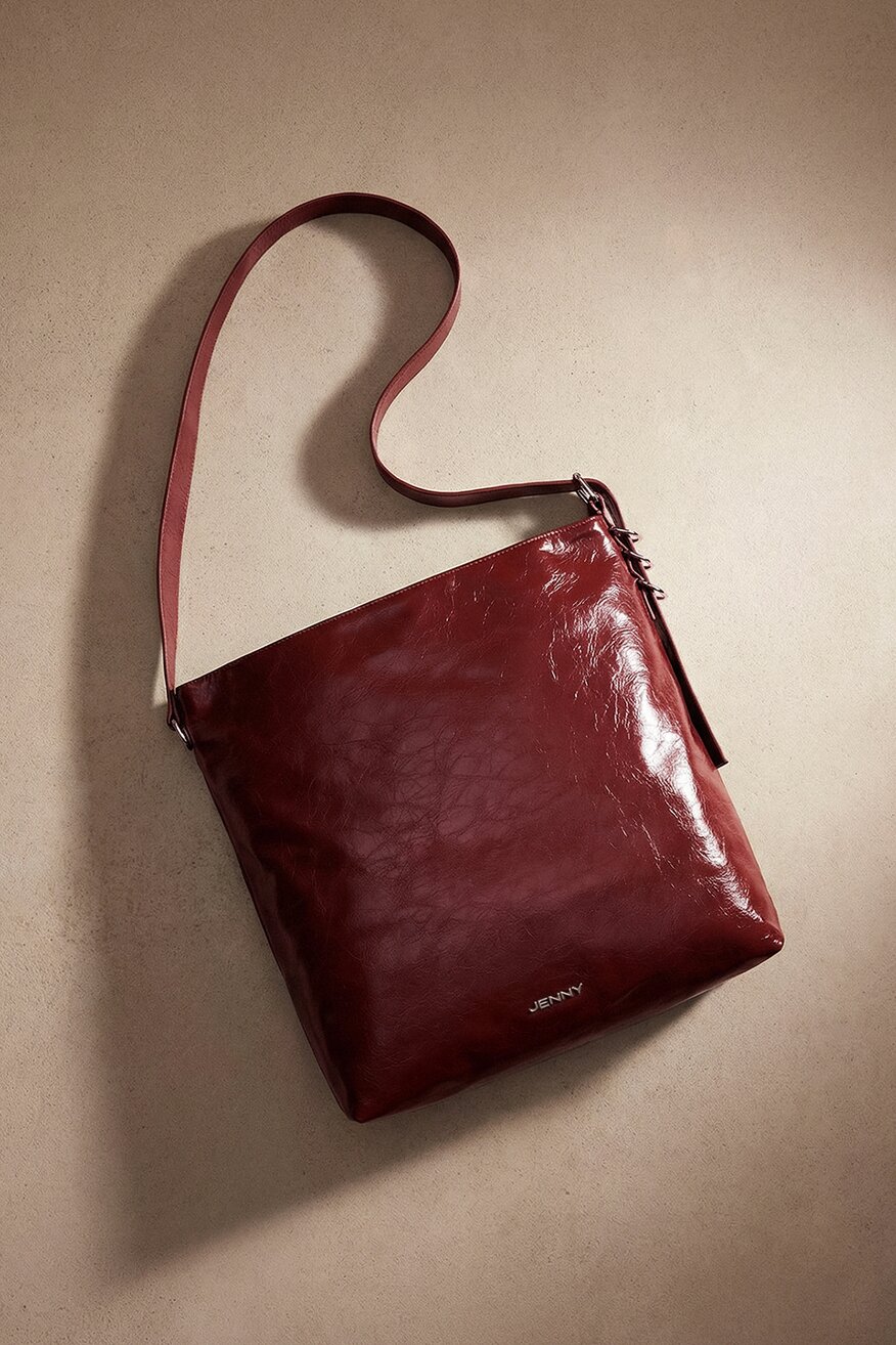 
                Дамска чанта Jenny БОРДО - 5906751265024