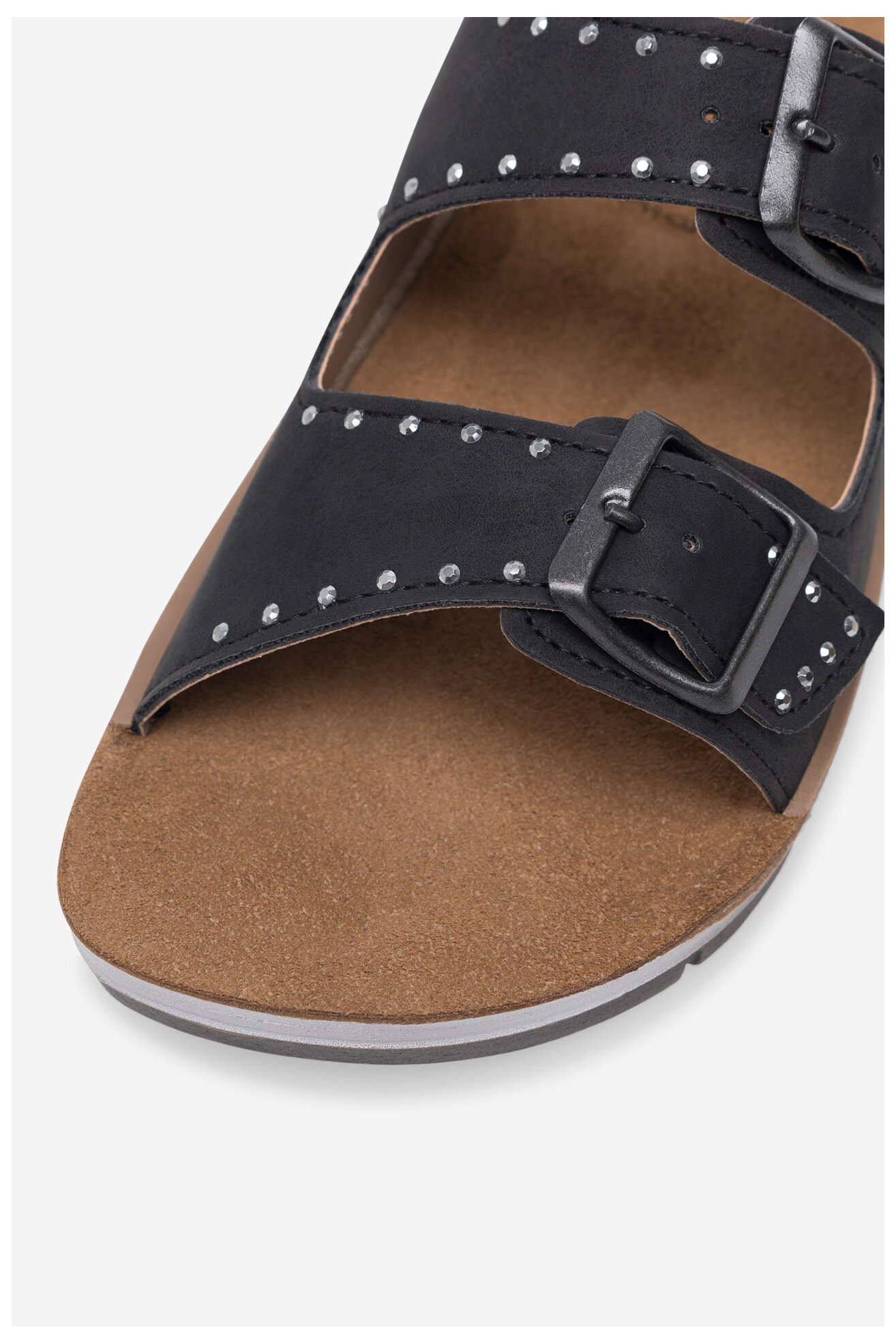 Klapki Inblu CP060200 Czarny