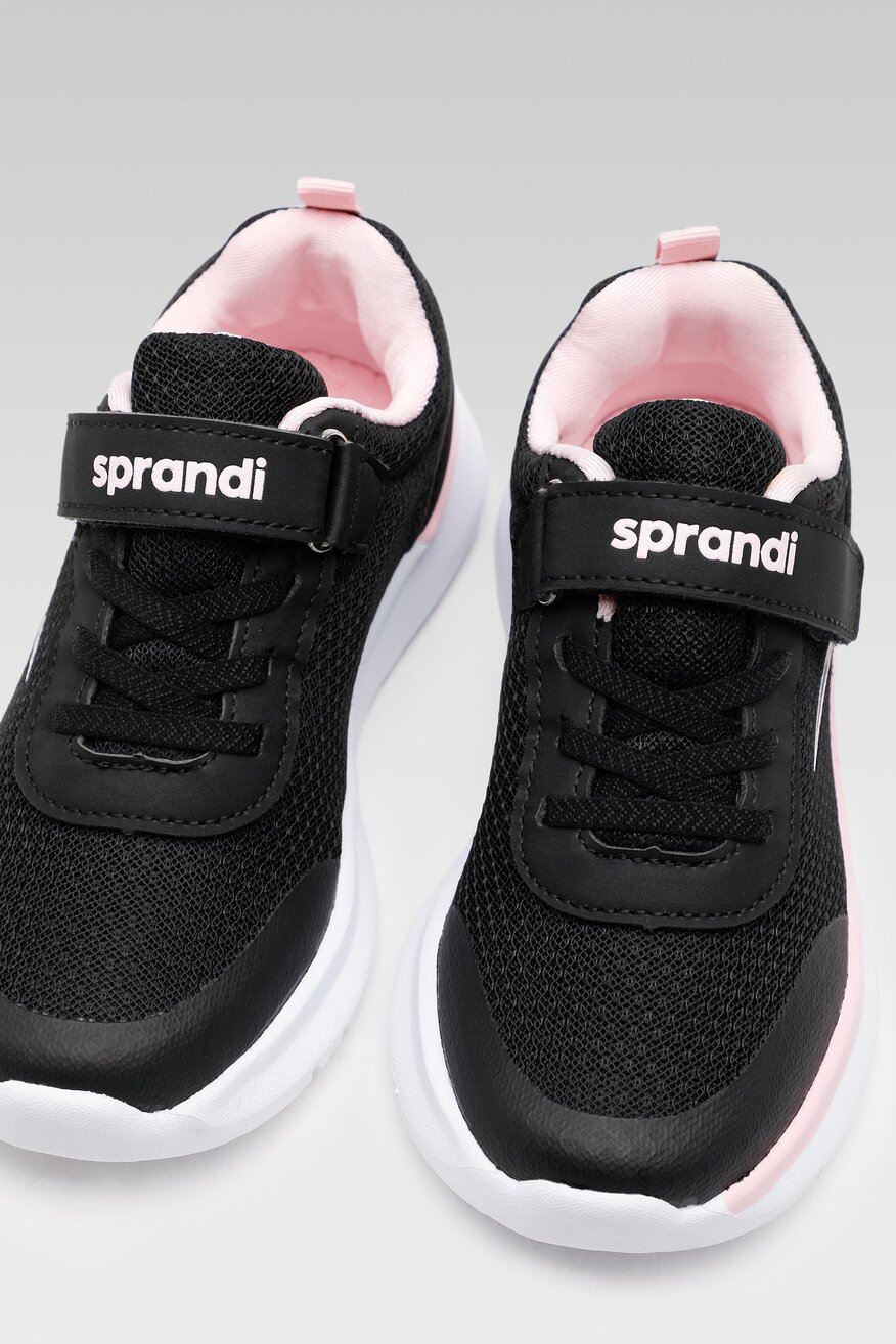 
                Sprandi - Obuwie sportowe czarne na rzep - 5904248835811