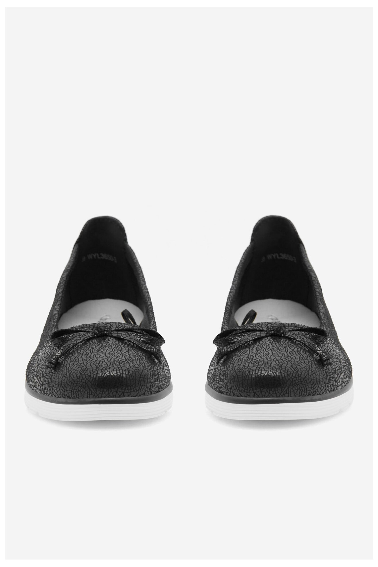 Baleriny Clara Barson WYL3650-3 Czarny