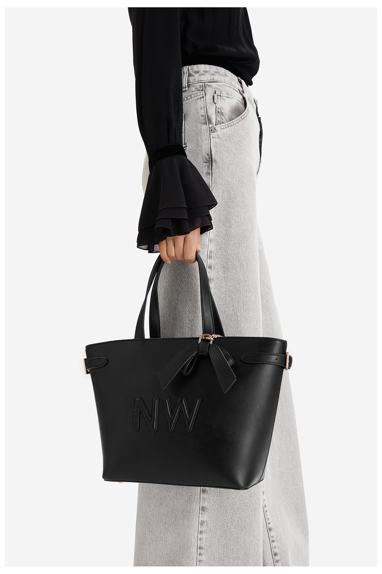 Дамска чанта NINE WEST EO-LIRA-LX20086B ЧЕРЕН