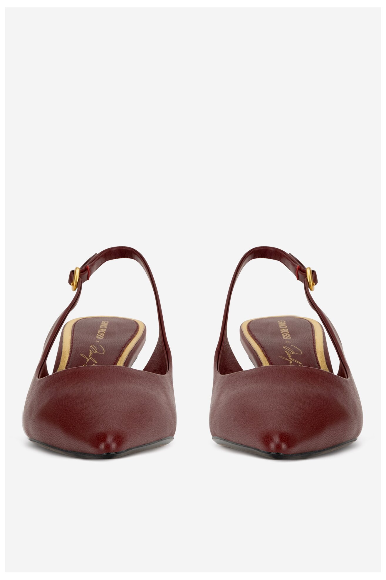 Czółenka Gino Rossi LILIANE-526-2 Bordowy