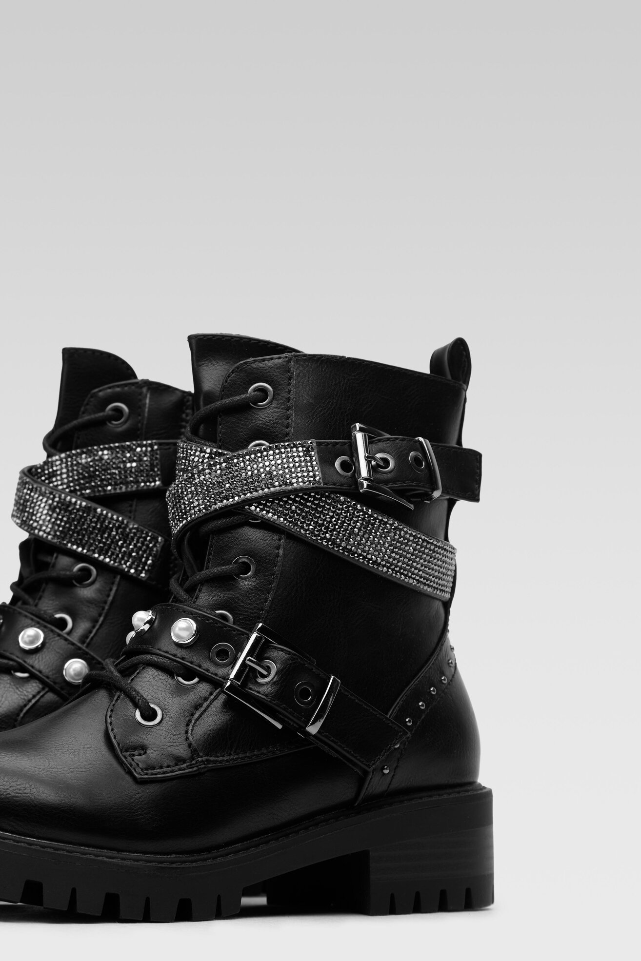 Trzewiki DeeZee WS5577-09 Czarny