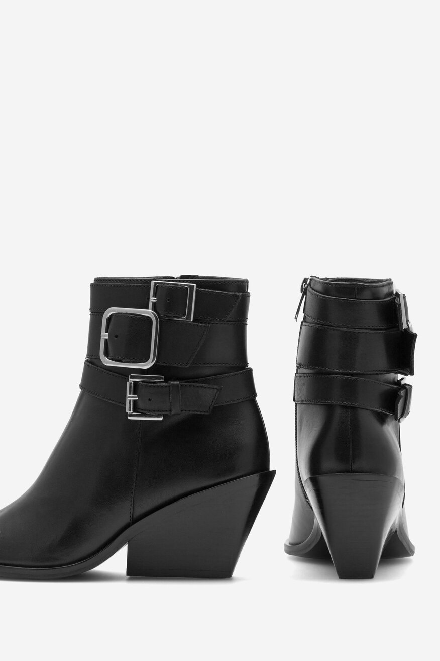 
                EVA MINGE - Botki skórzane - 5905588004363