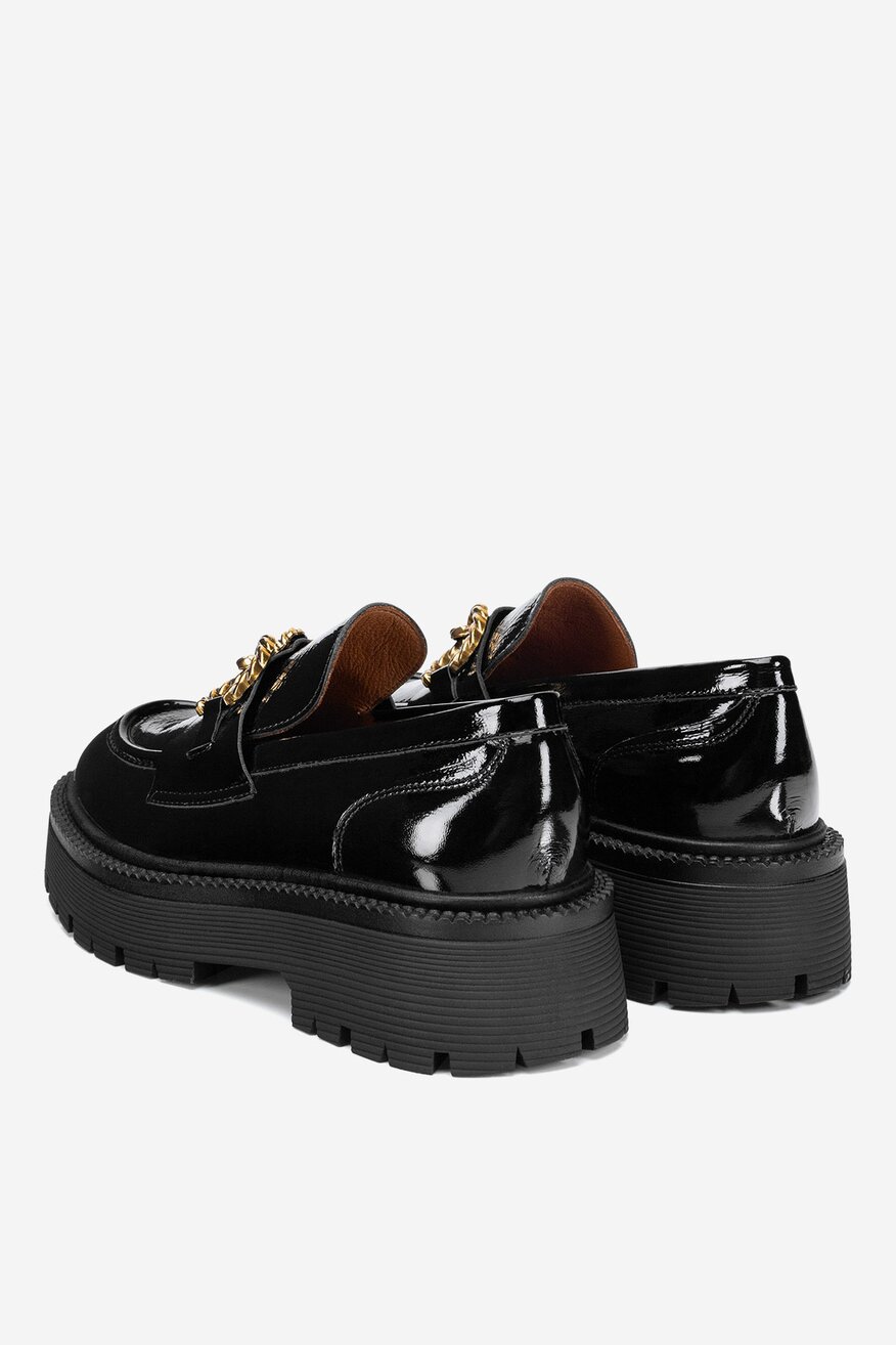 
                EVA MINGE - Loafersy skórzane - 5905588940012