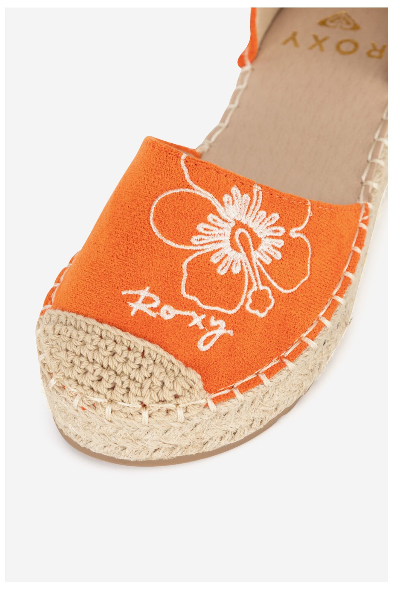 Espadryle ROXY CSS21597-01 Pomarańczowy