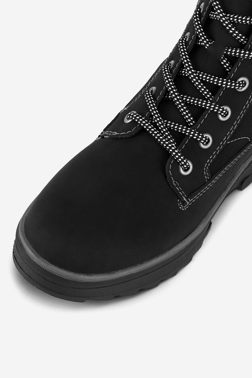 Remonte - Trzewiki skórzane ocieplane - 2230068914713