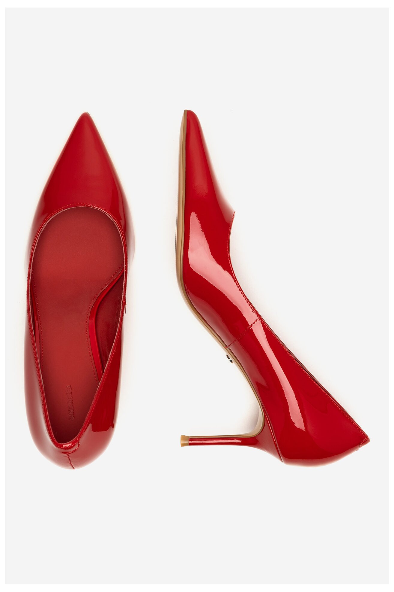 Lodičky Gino Rossi FRIDA-V1525-833-1 ČERVENÁ