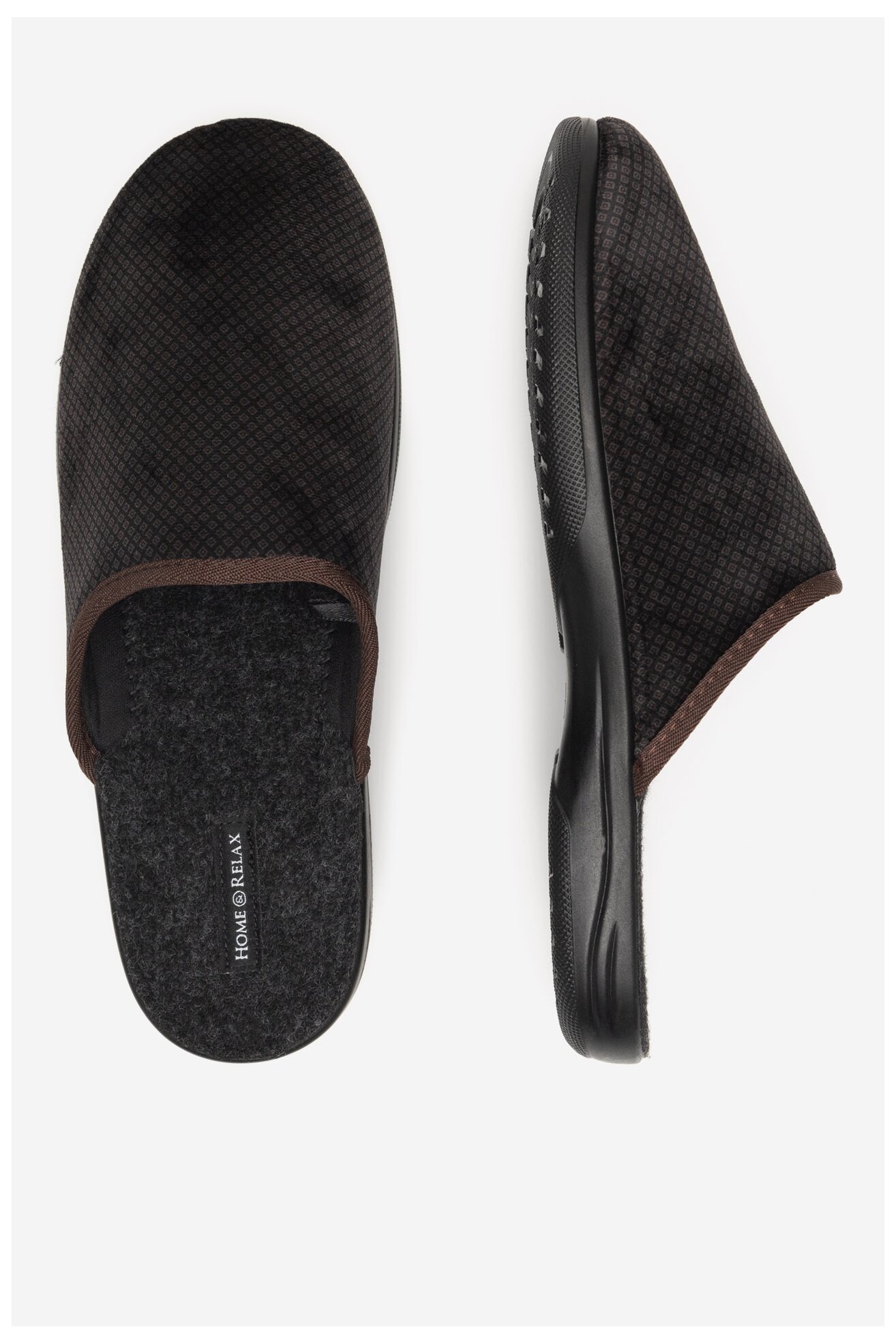 Papuci de casă Home&Relax CEO-P4270503 MARO ÎNCHIS