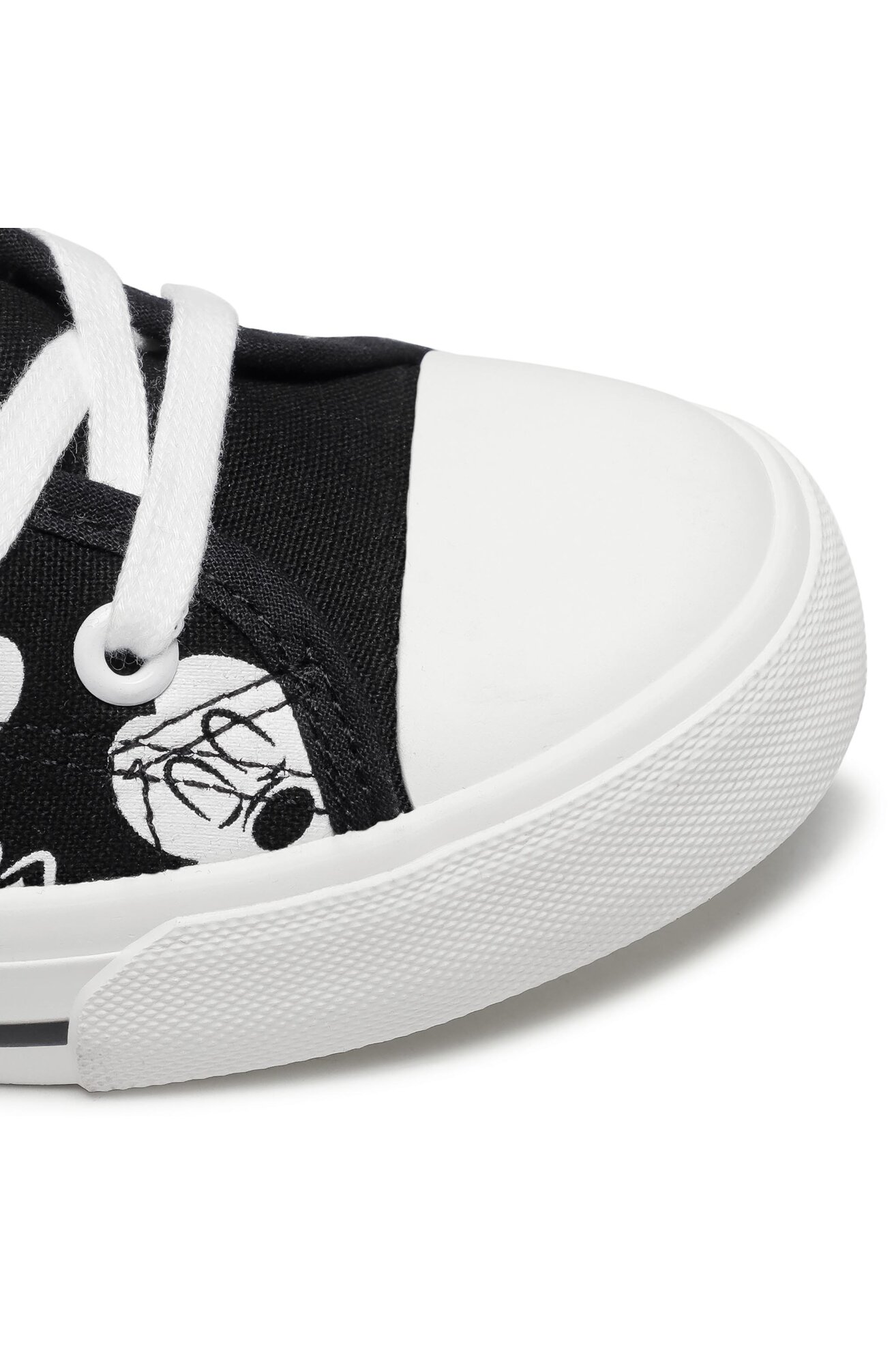 Vászoncipő Mickey&Friends CP40-AW19-41DSTC FEKETE