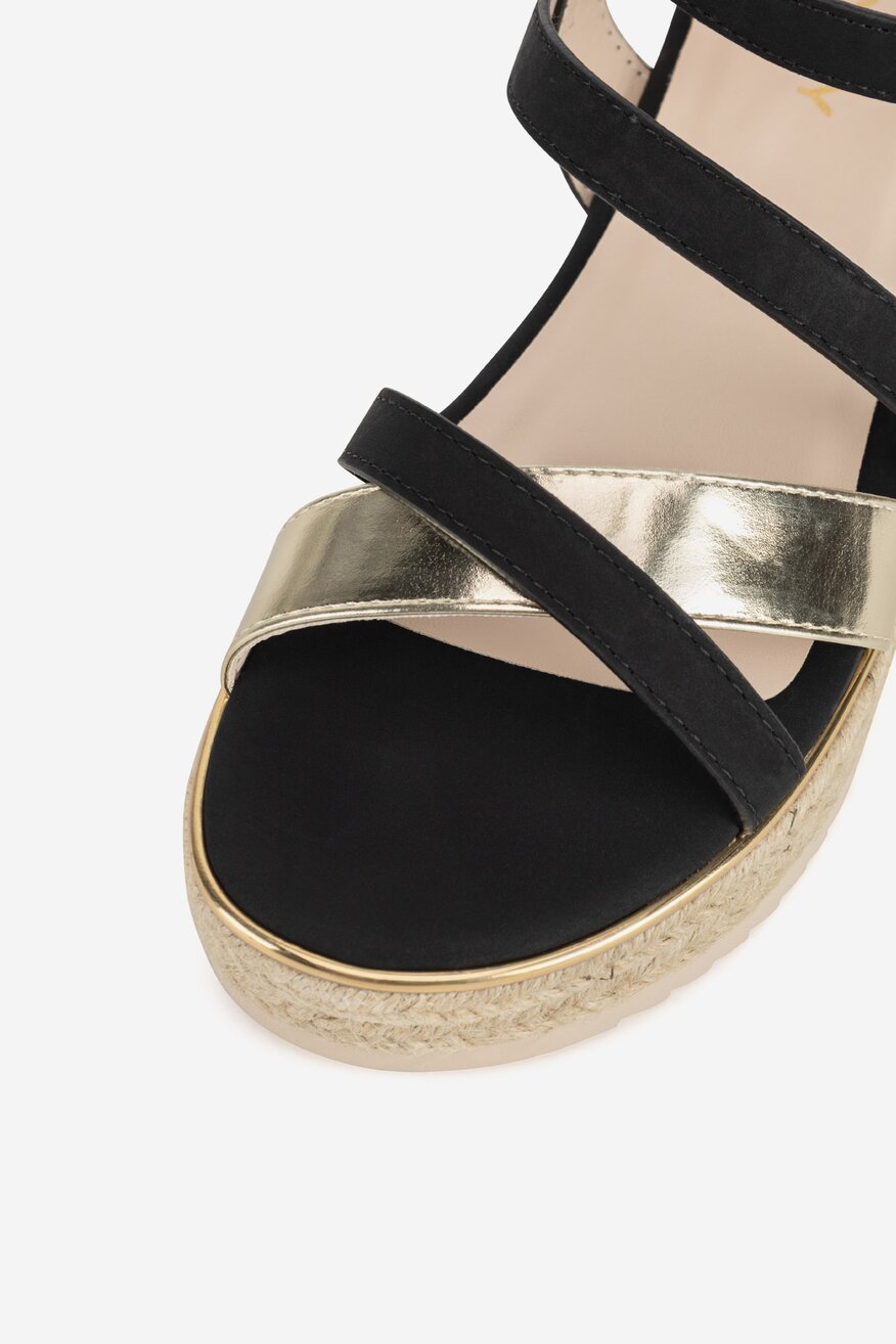 Espadrile Jenny NEGRU - 5904862408644