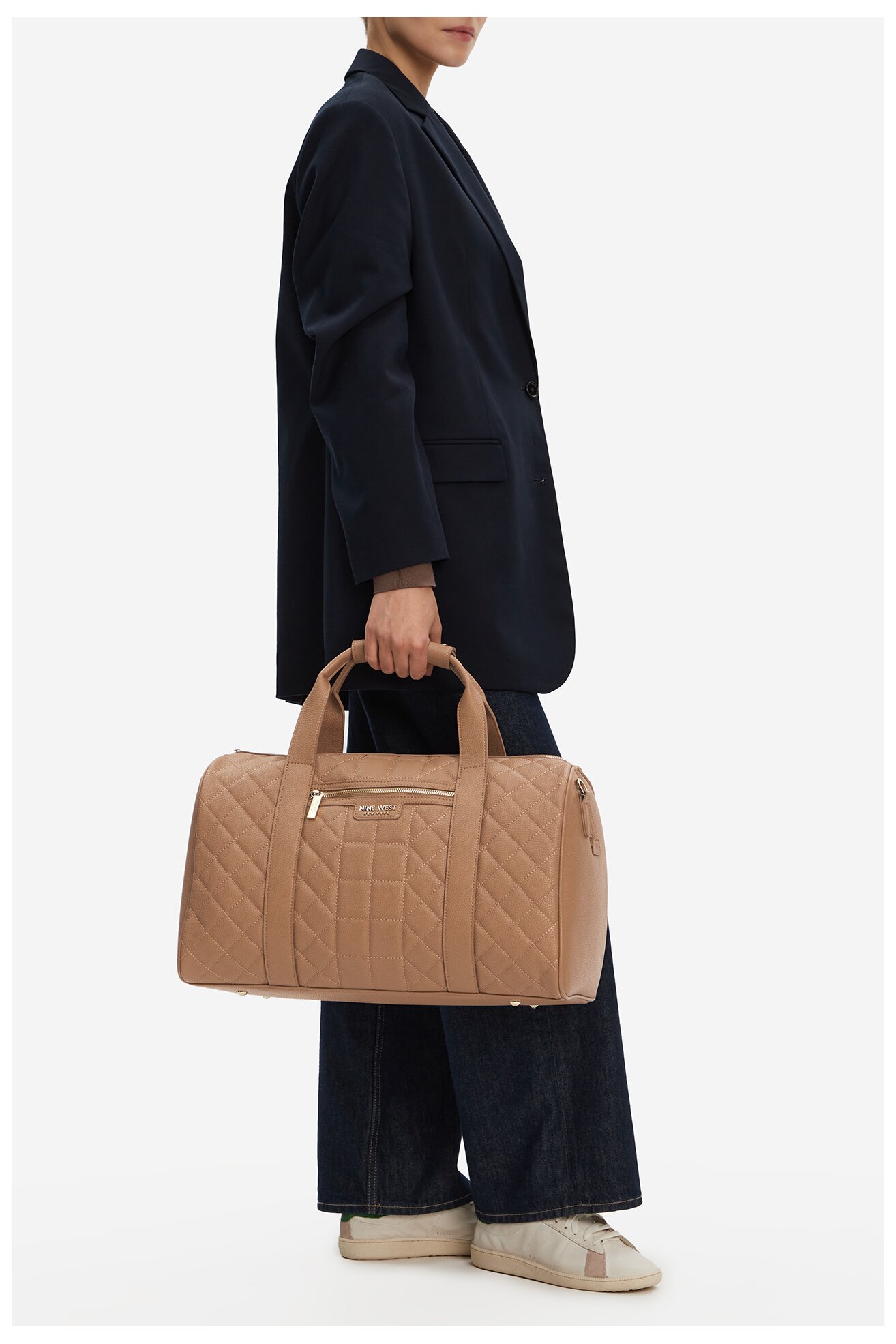 Kézitáska NINE WEST CEO-ELLIE-H241688 SÖTÉTBÉZS